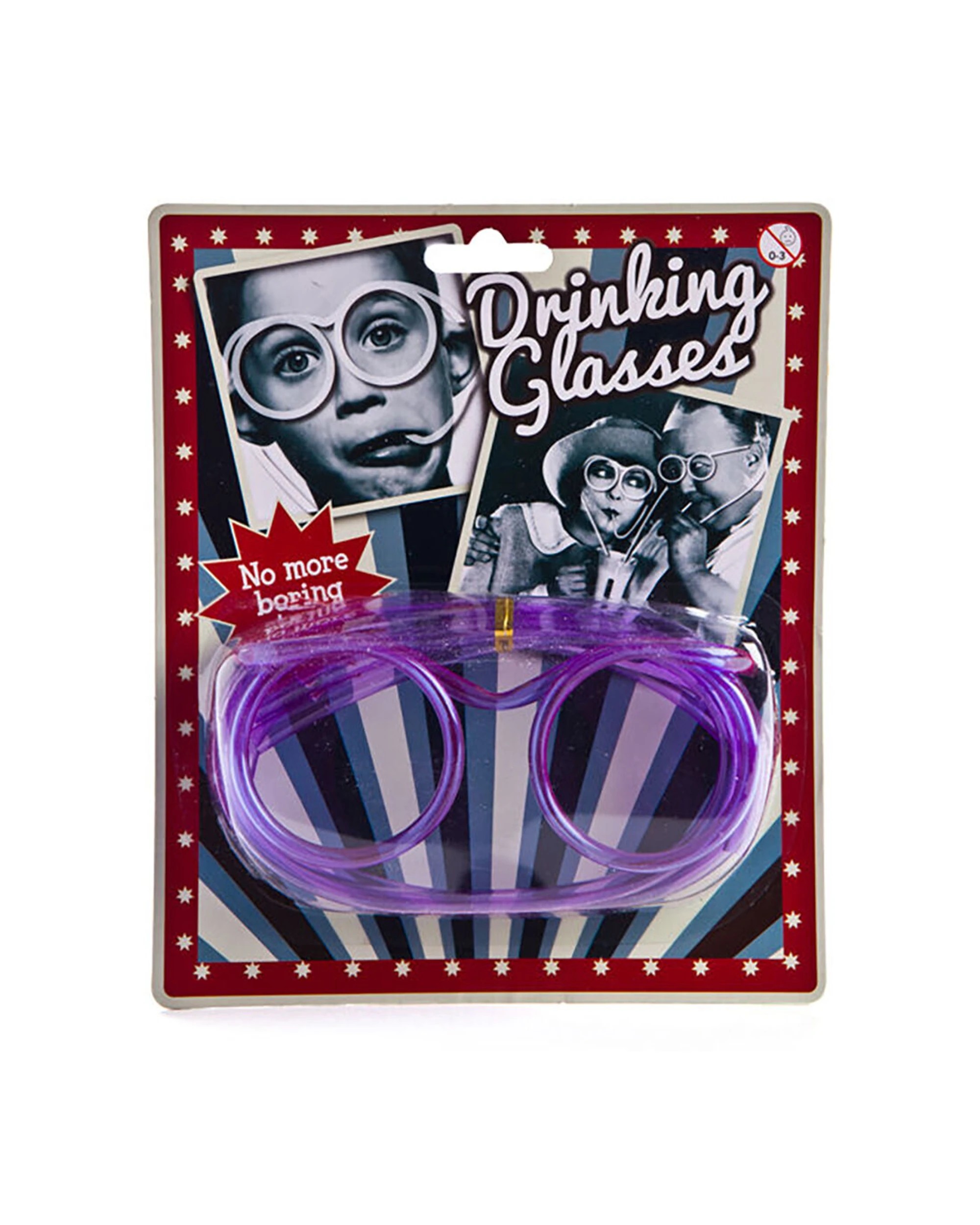 4 MDI Drinking Glasses Novelty Straw Party Head Accessory - Assorted, 4 of 5
