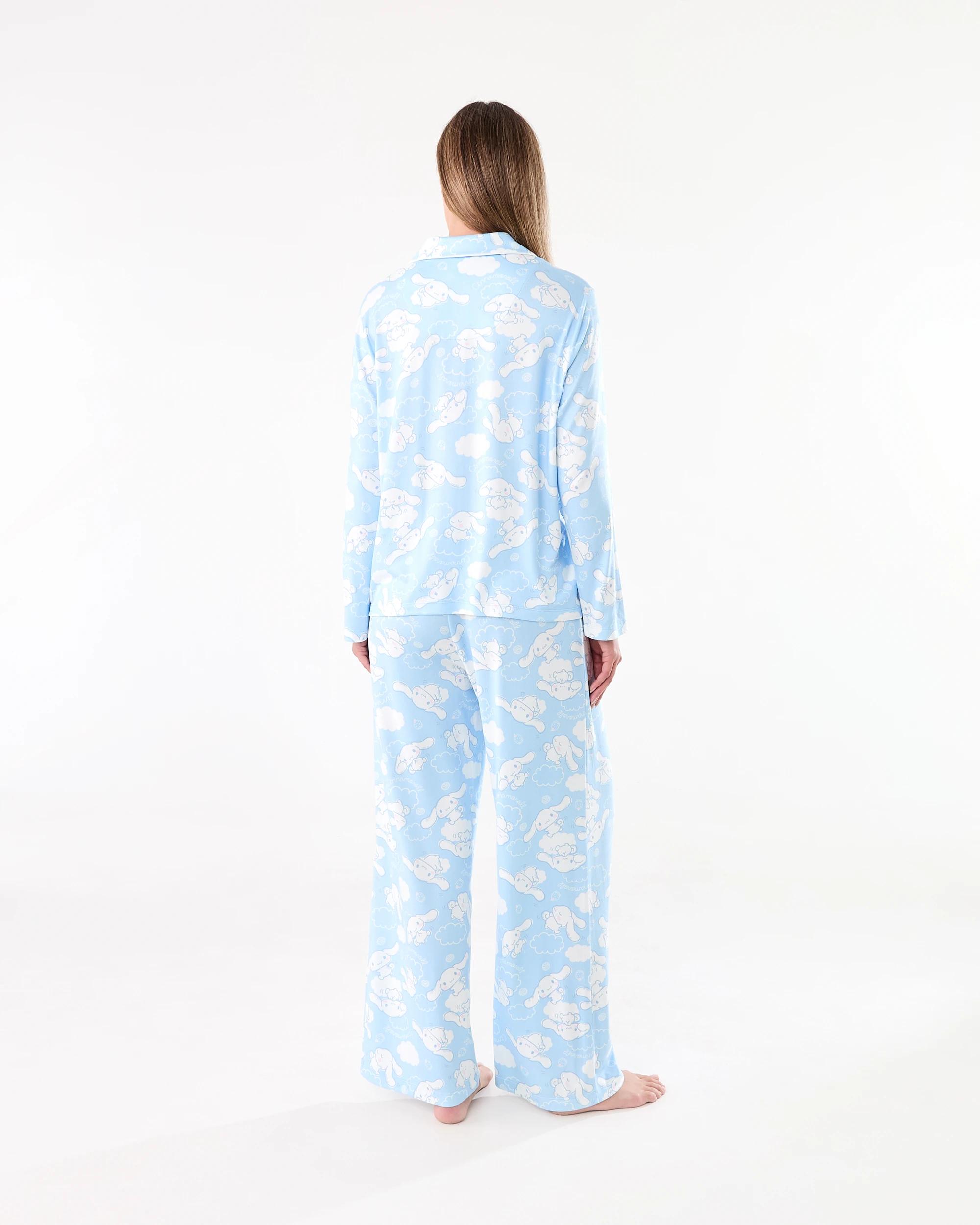 3 Cinnamoroll License Long Sleeve Top and Pants Super Soft Pyjama Set Cinna Aop, 3 of 7