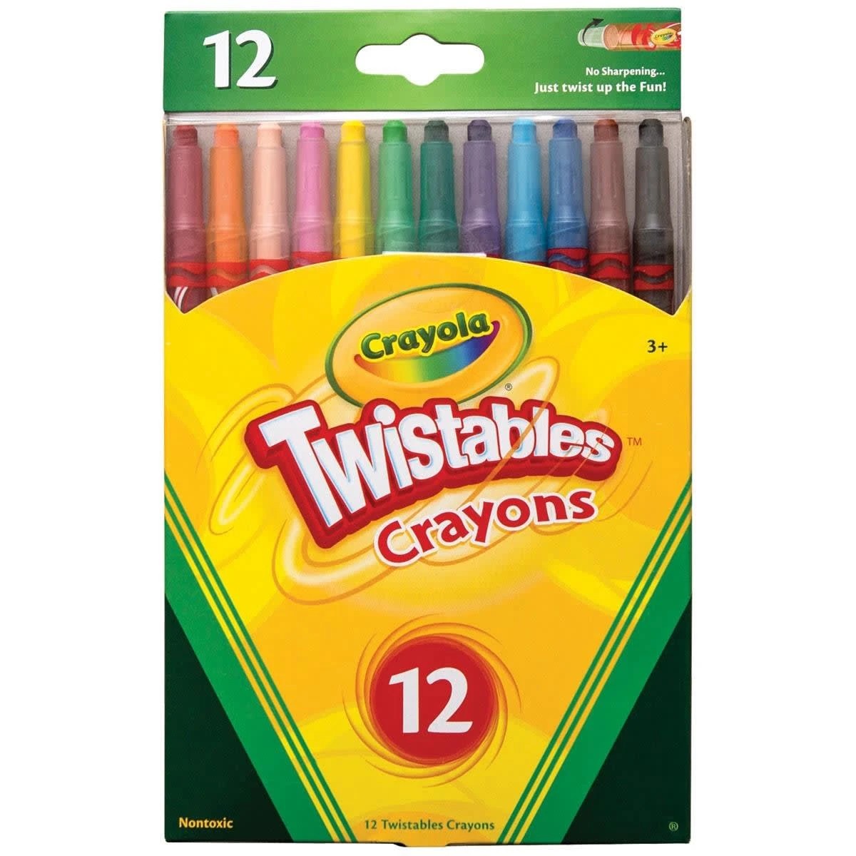 1 Crayola Twistable Crayons - Pack of 12