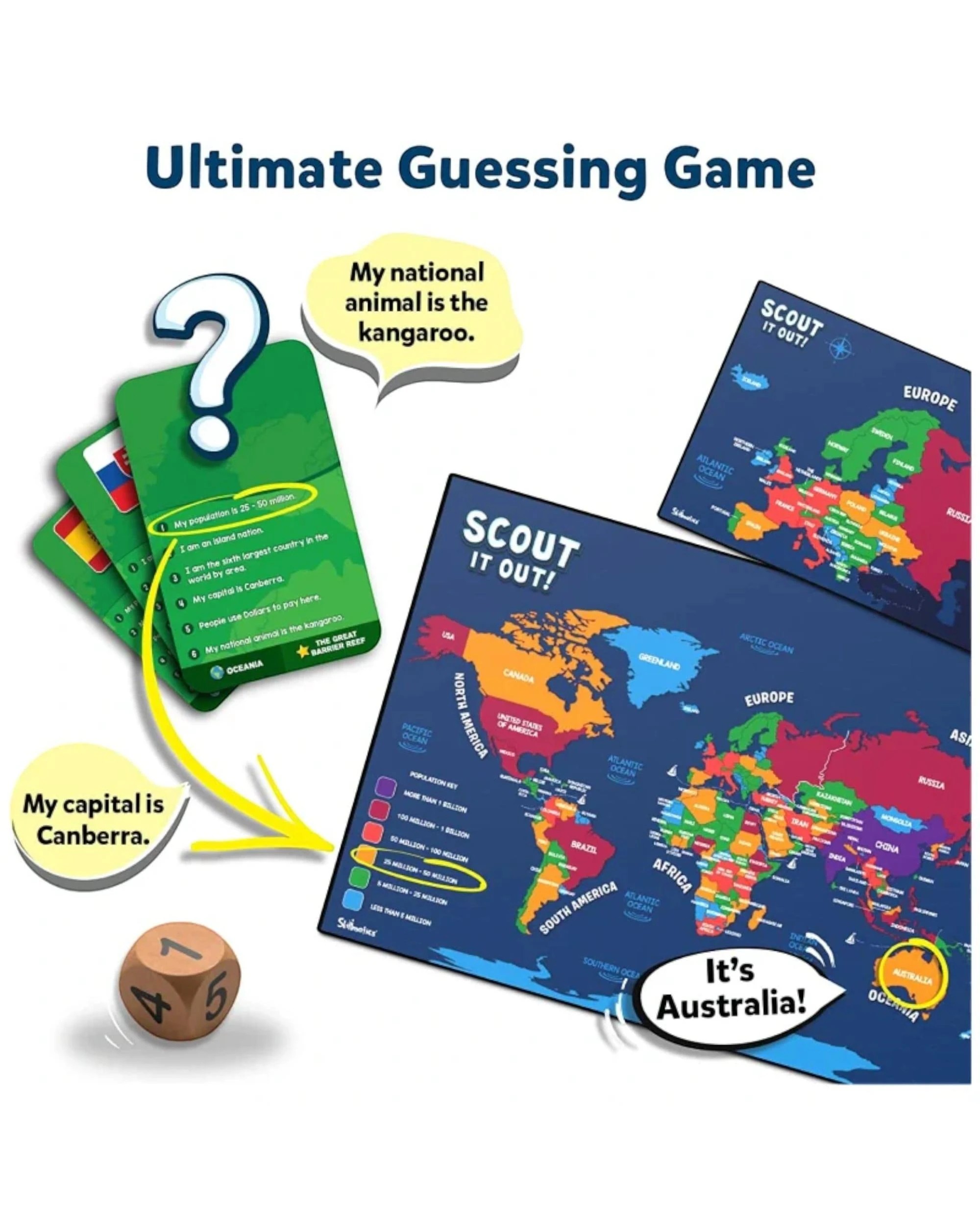 5 Skillmatics Scout it Out! Trivia Board Game, 5 of 8