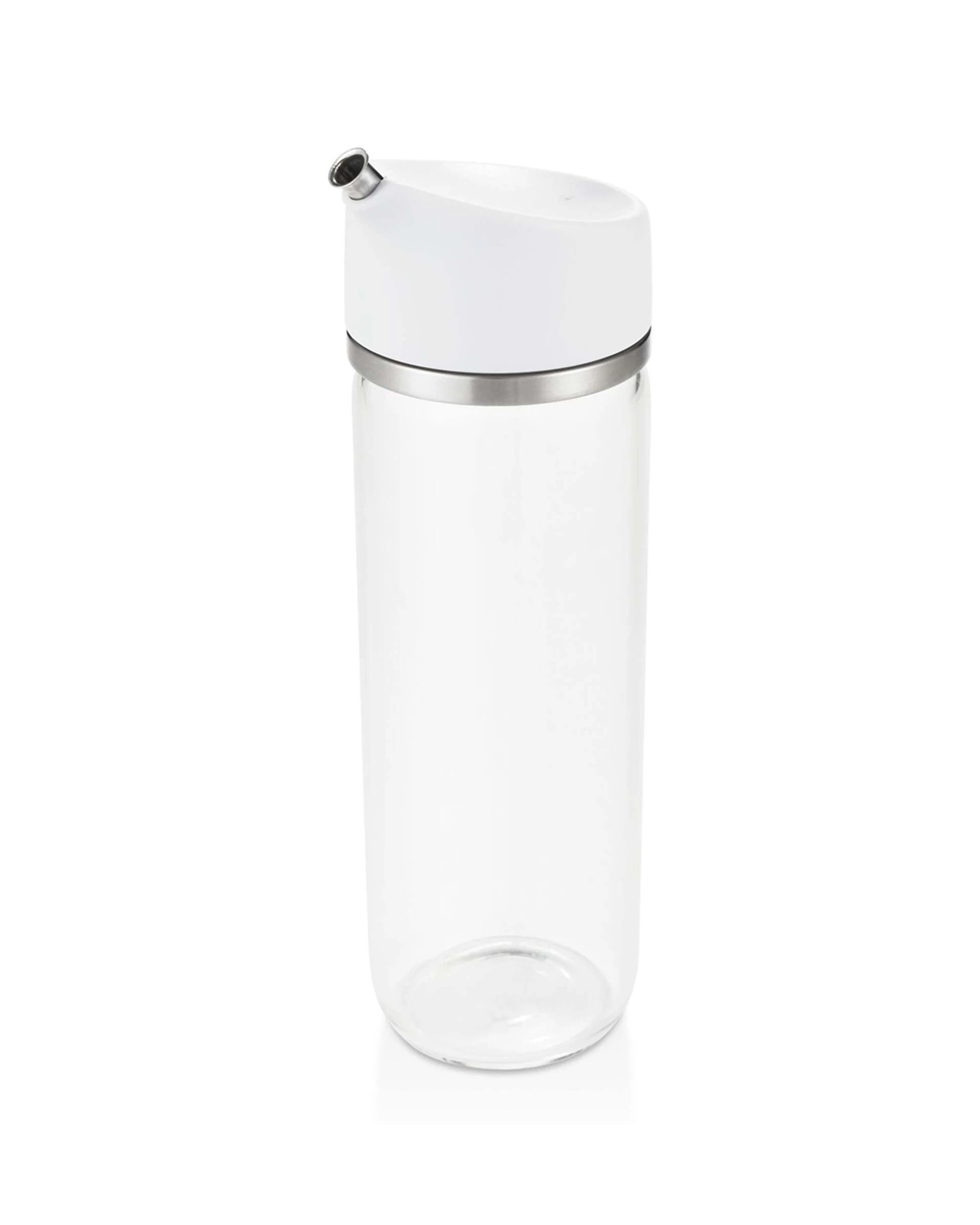 1 Oxo Good Grips Glass Oil Dispenser With Dual Flow Spout Dishwasher Safe - Clear, 1 of 3