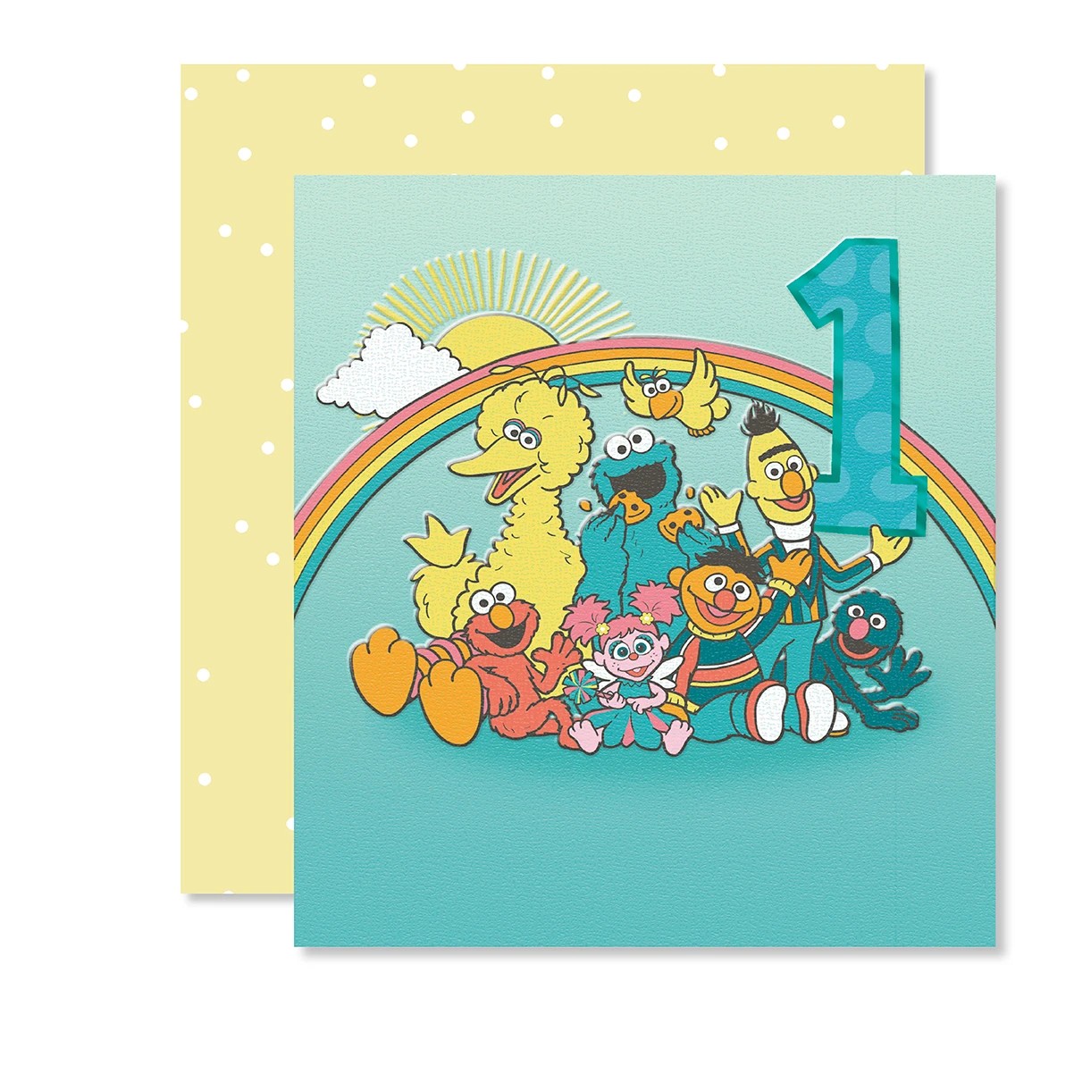 1 Hallmark 1st Birthday Card - Sesame Street, 1 of 3