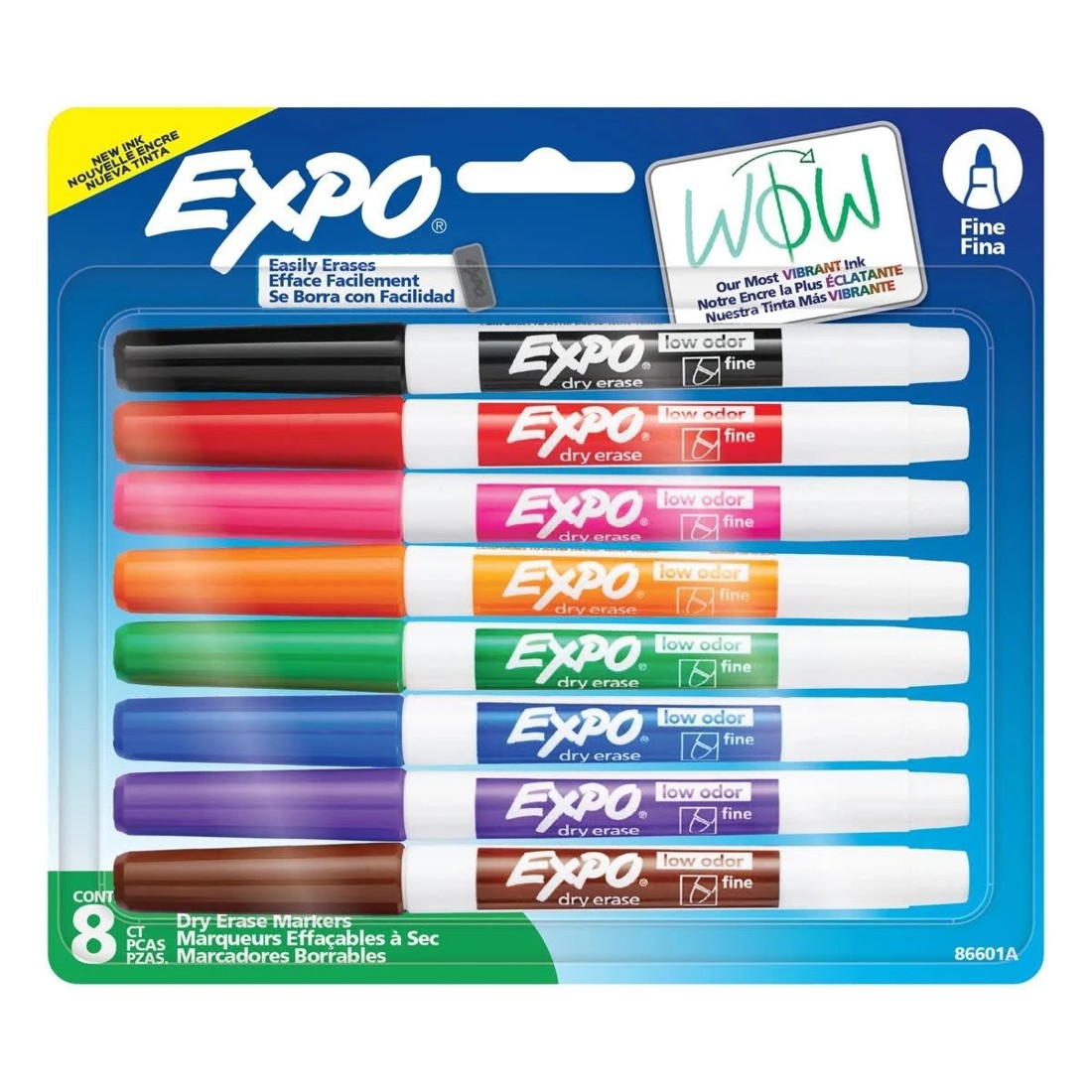 1 8 Pack Expo Dry Erase Fine Tip Marker, 1 of 10