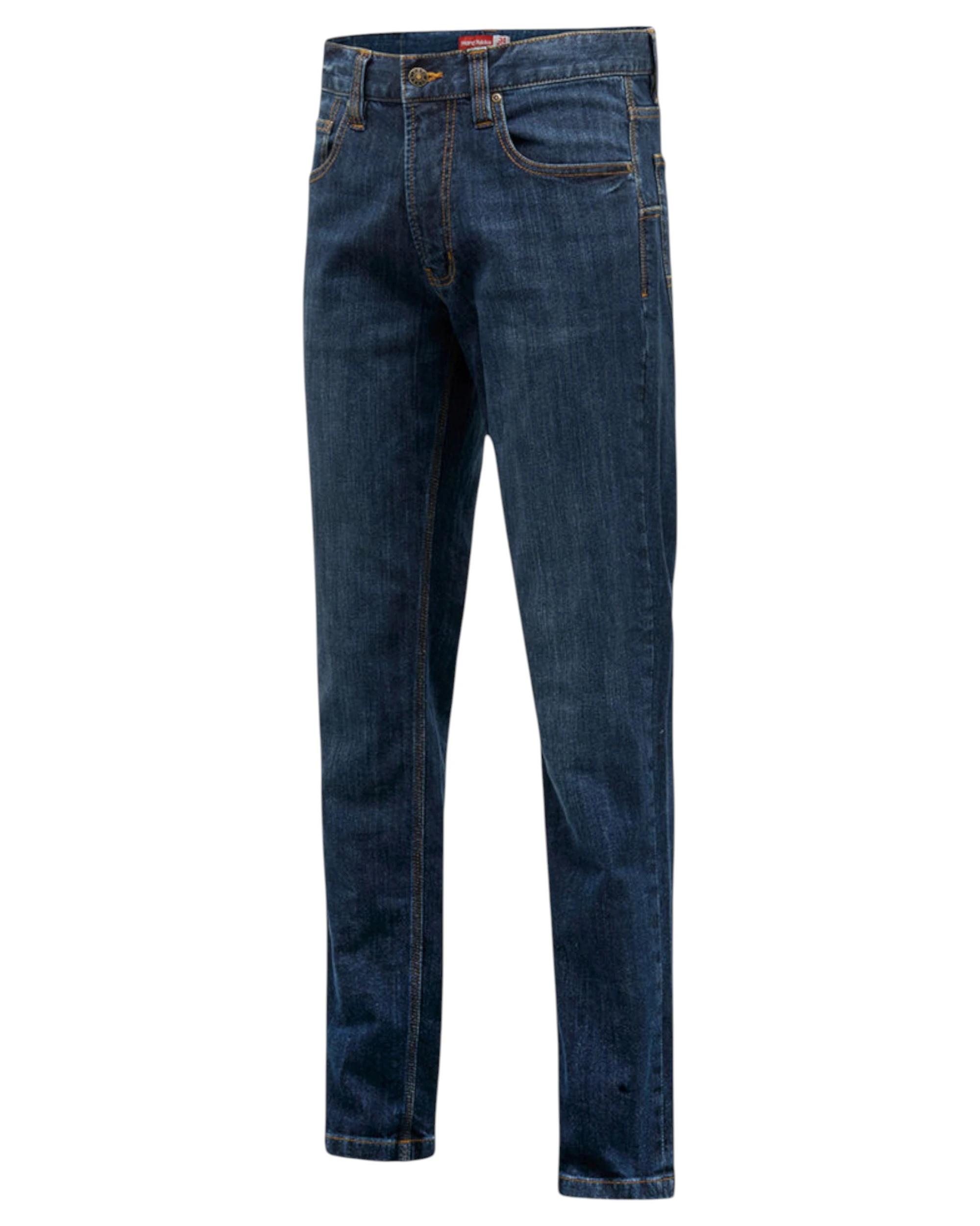 5 Hard Yakka Mens Heritage Slim Fit Jeans Tough Denim INDIGO, 5 of 8