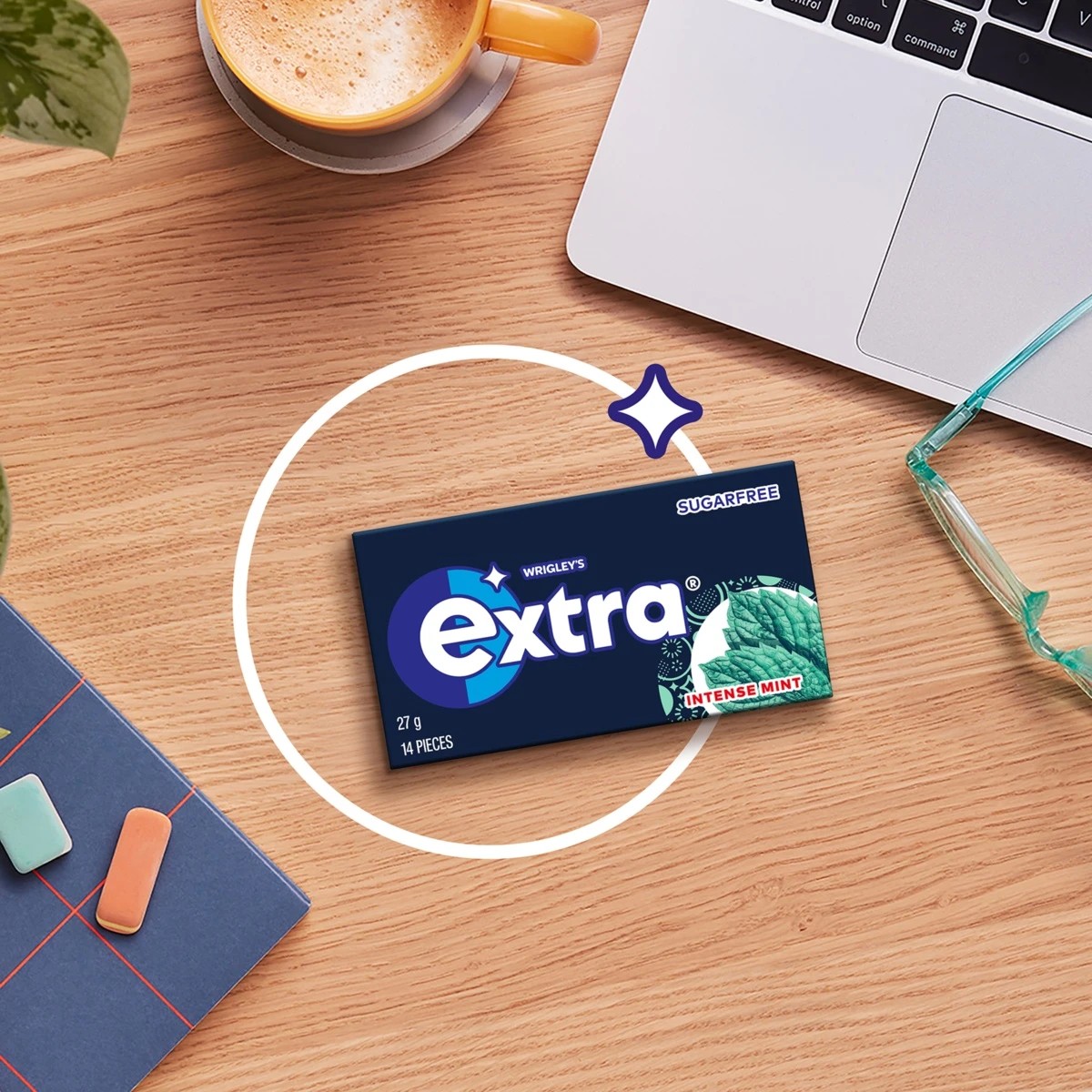 3 14 Piece Wrigley's Extra Intense Mint 27g, 3 of 5