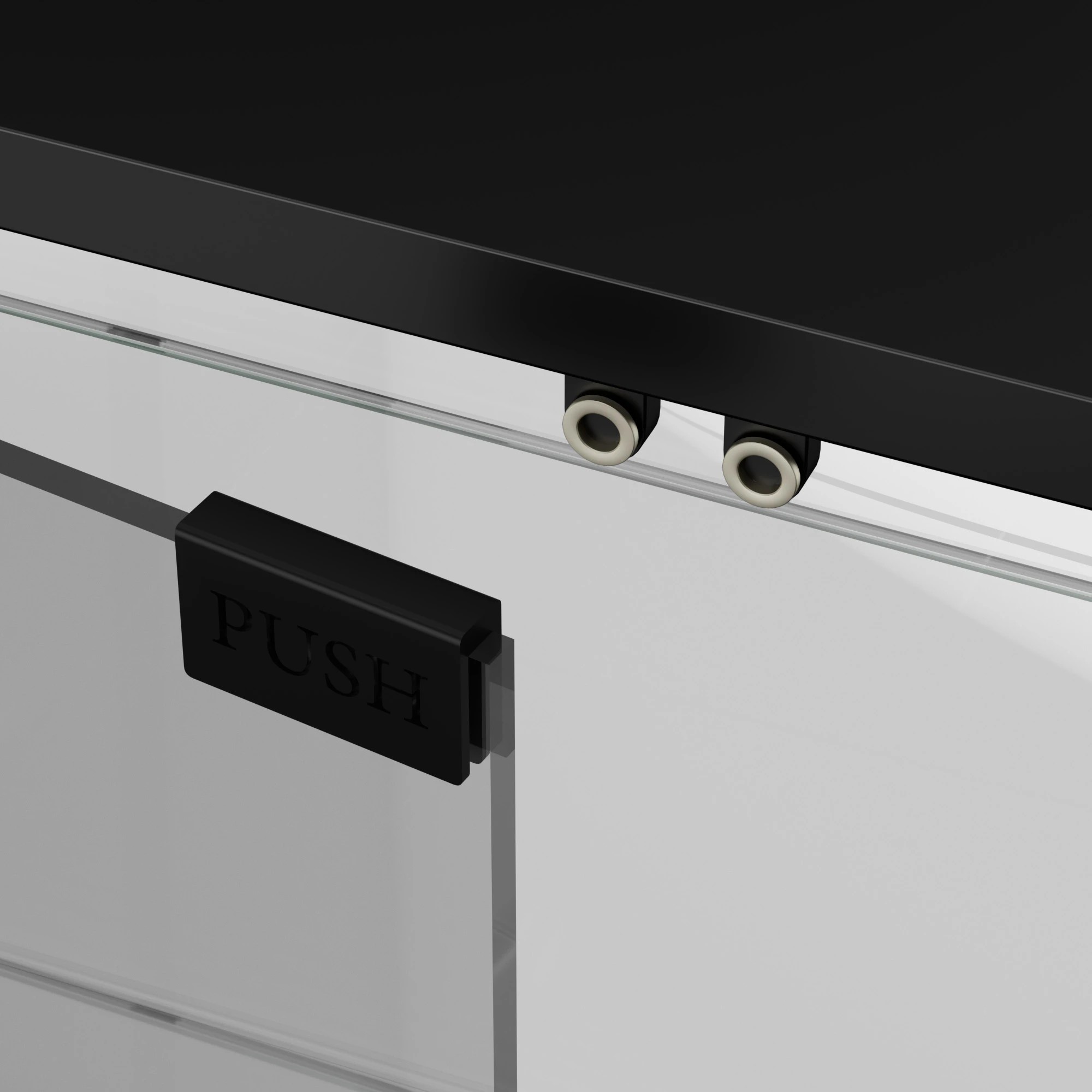 5 Stacked Tempered Glass LED Display Cabinet Steel Collections With RGB Light, 5 of 9