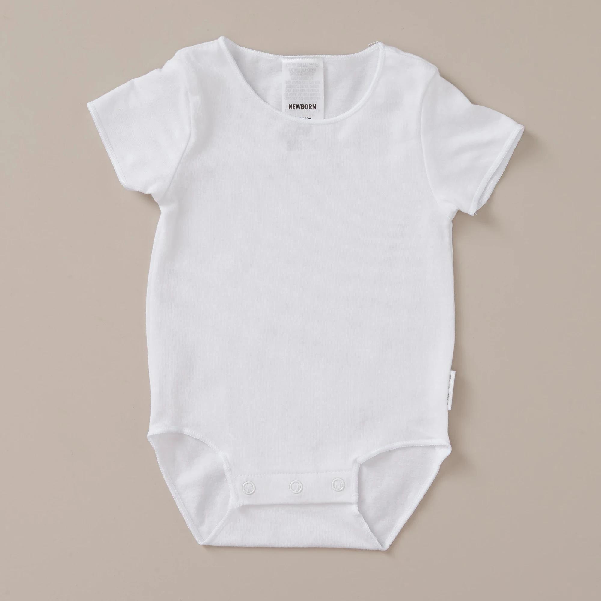 3 2 Pack Bonds Baby Wonderbodies Bodysuits WHITE, 3 of 6