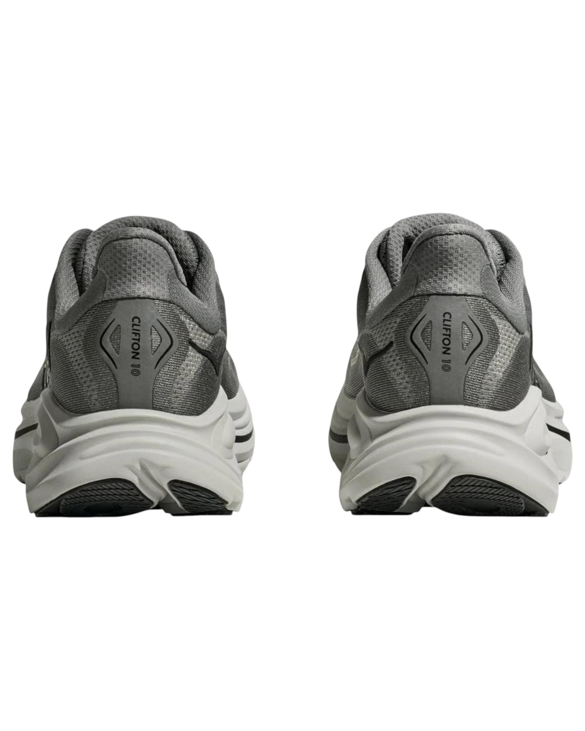 3 Hoka Mens Clifton 10 Athletic Running Shoes GALACTIC GREY, 3 of 8