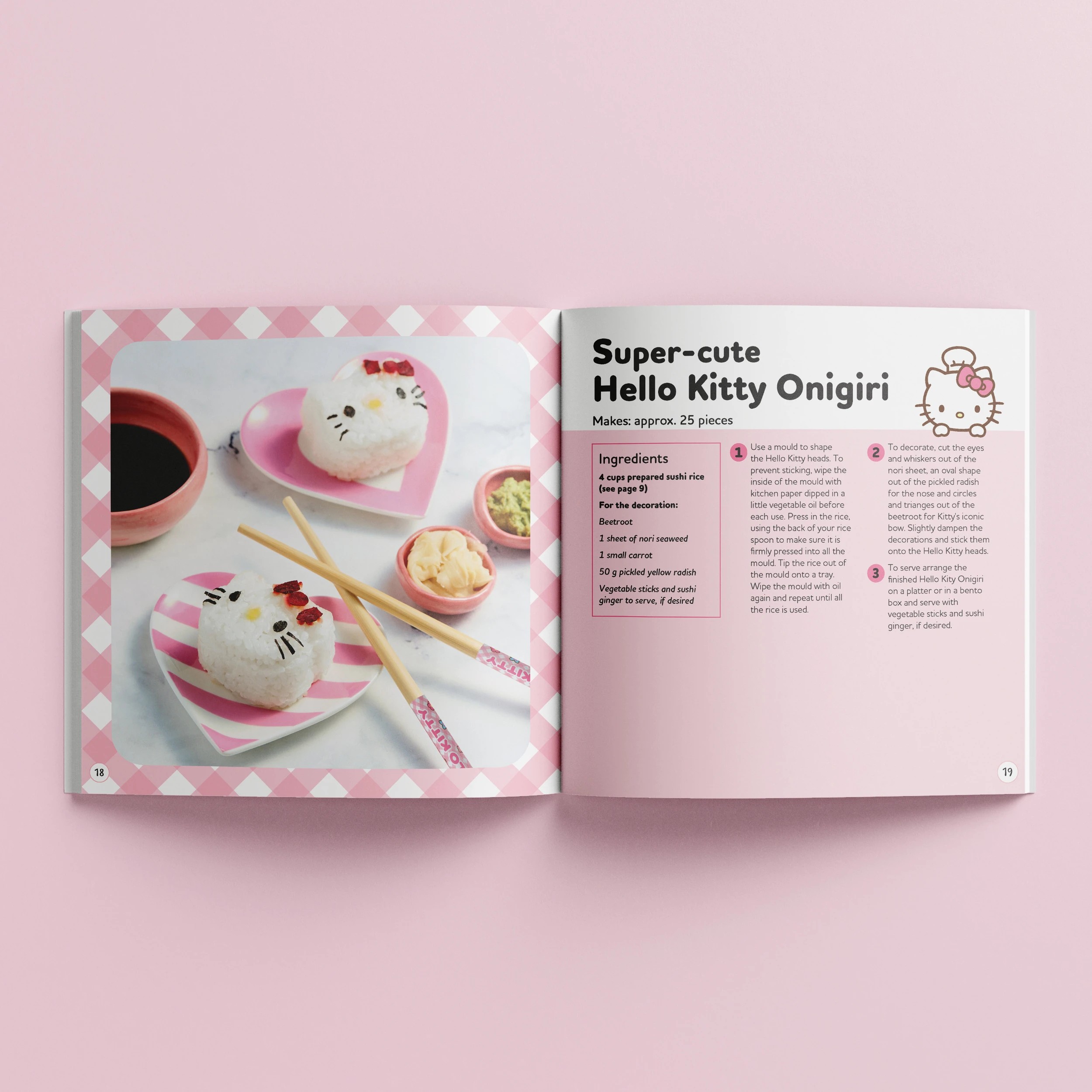 5 Hello Kitty Sushi Kit and Recipe Book, 5 of 8