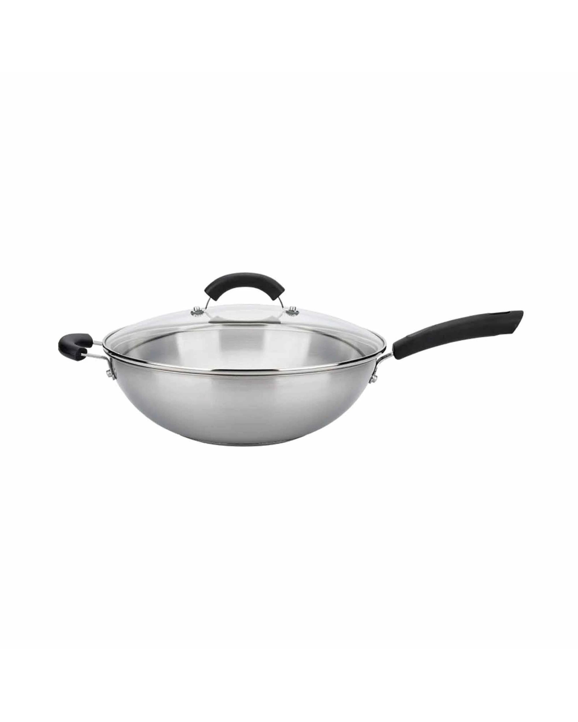 1 Meyer Centennial Stainless Steel 30cm Covered Stirfry - Silver, 1 of 1