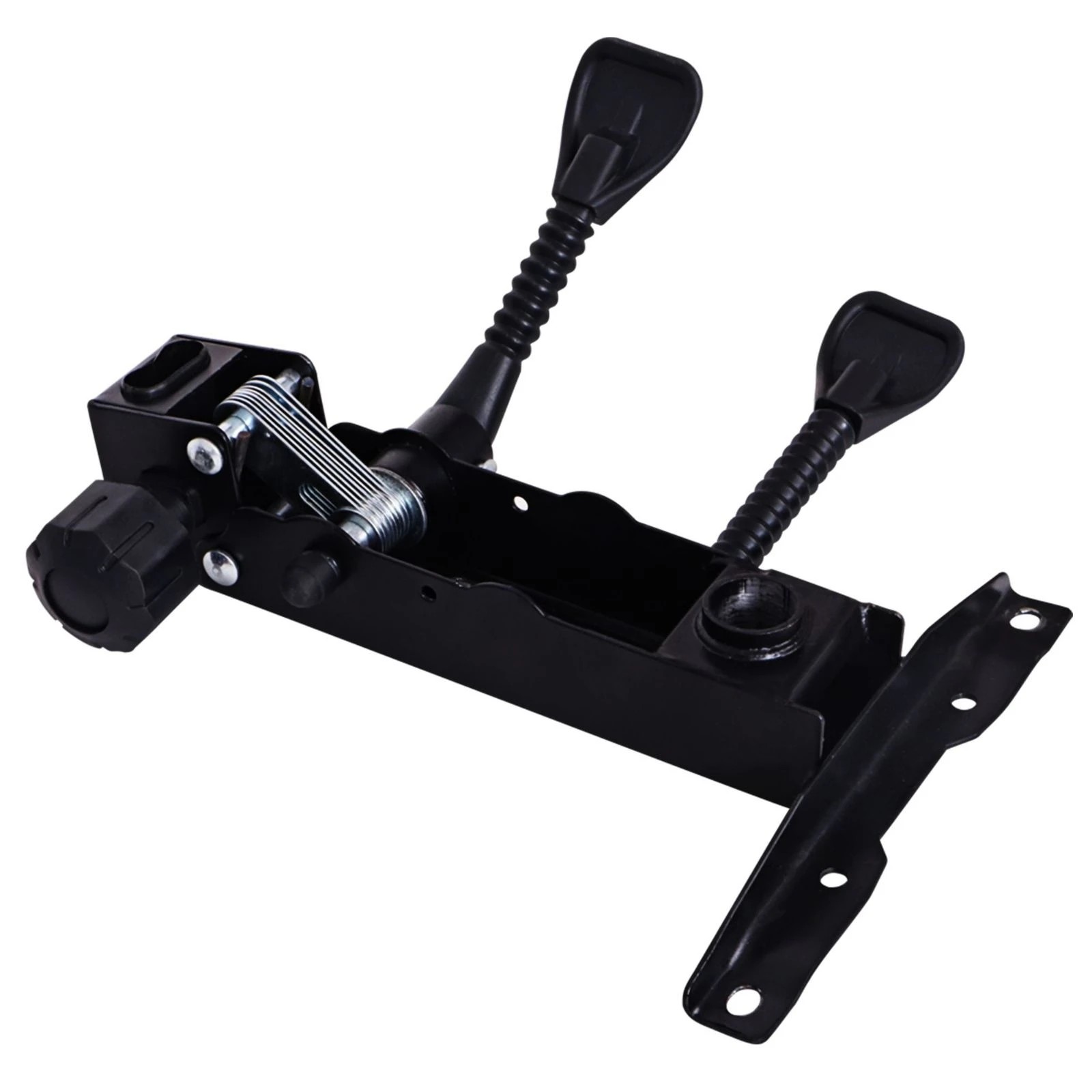 8 Alfordson Office Chair Gaming Executive Computer Racer Footrest PU Leather Seat - Brown, 8 of 10