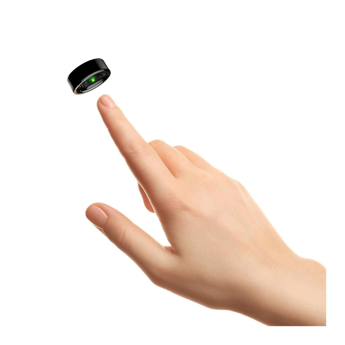 6 Ryze Element Smart Ring Black Size 8, 6 of 6