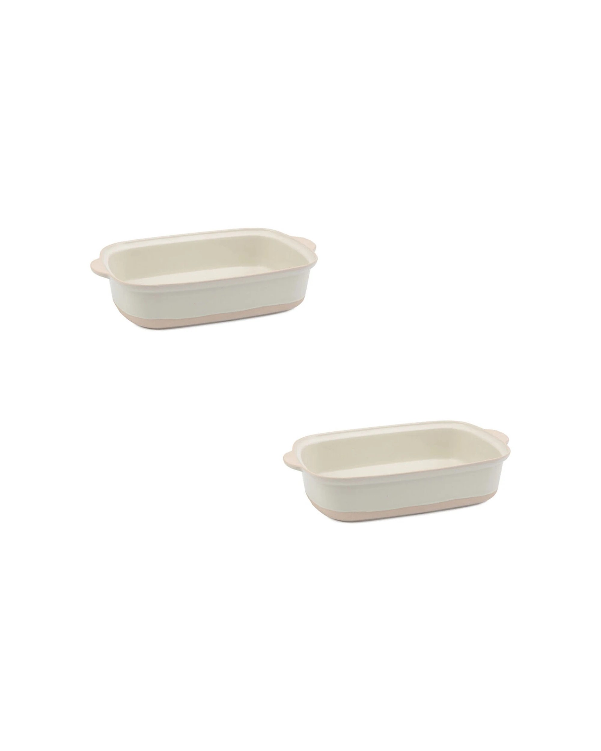 1 Jamie Oliver Stoneware Big Love Epic Roaster 39x25cm Durable Oven Safe 2PK - White, 1 of 6