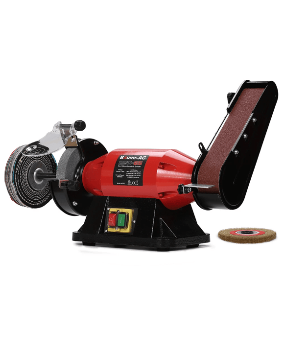 Baumr-AG Bench Grinder Sander and Polisher Combo