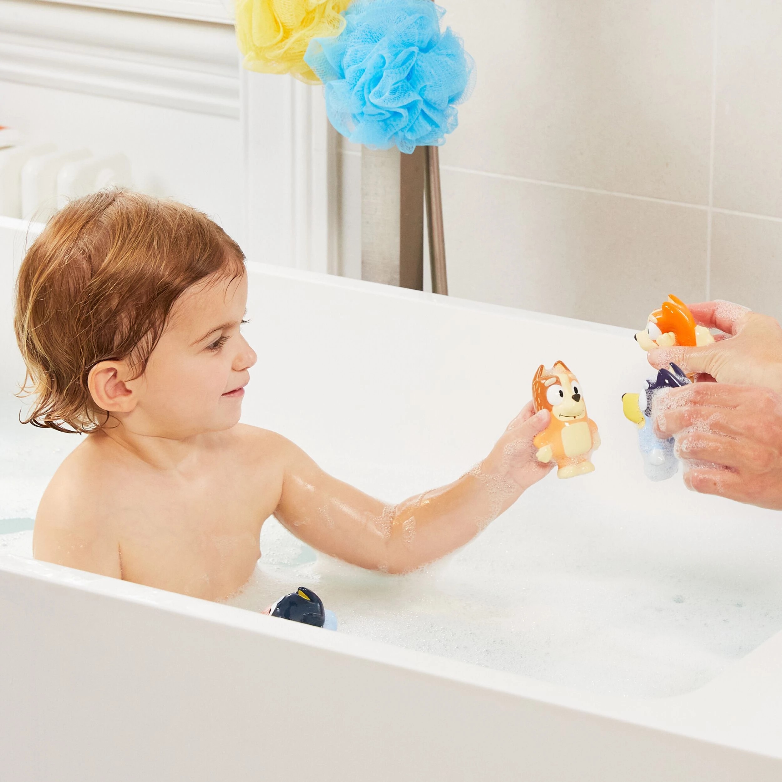 4 Bluey Squirter 4-Pack Bath Toy - Multi, 4 of 6