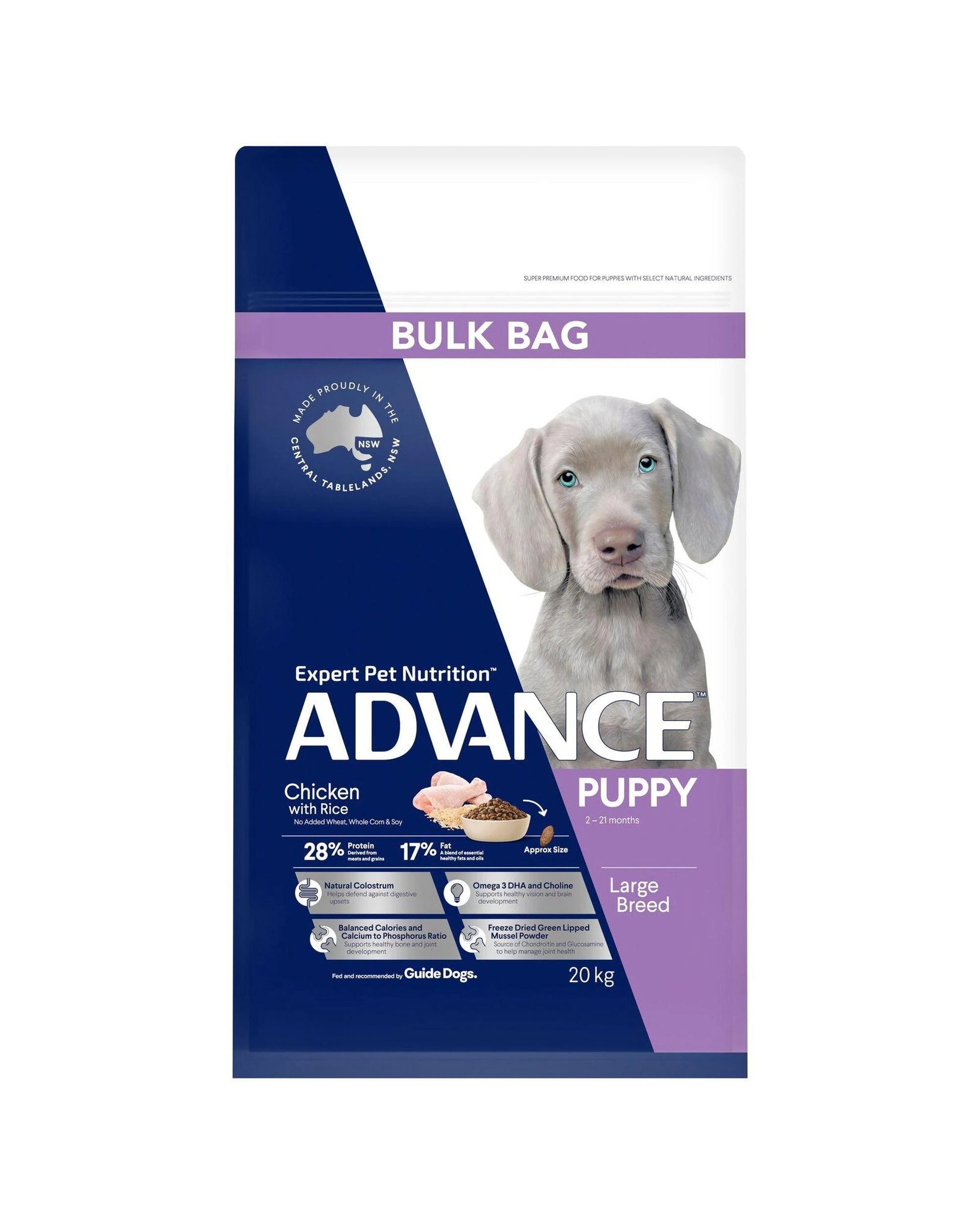 10 Advance Puppy Large Breed Dry Dog Food Chicken with Rice 15kg, 10 of 10