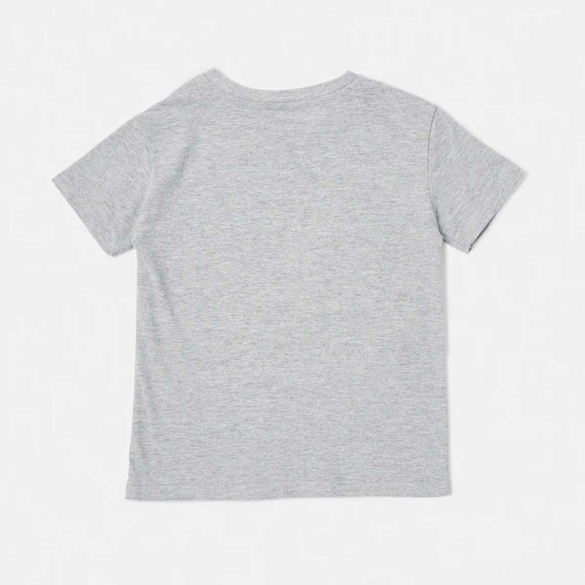7 Chest Print T-shirt Gry Car, 7 of 7