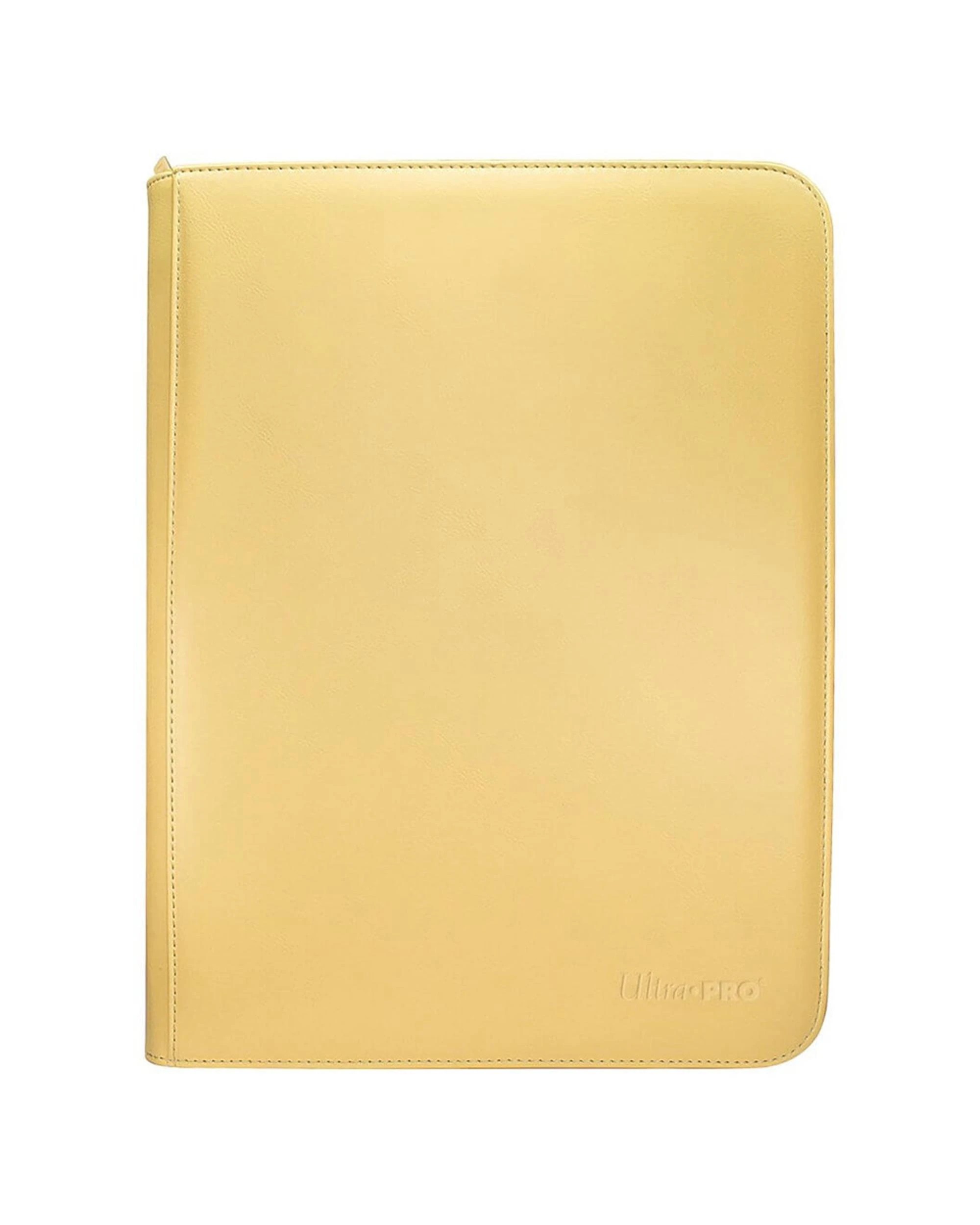 1 Ultra Pro Vivid 9 Pocket Zip Pro Binder - Yellow, 1 of 2