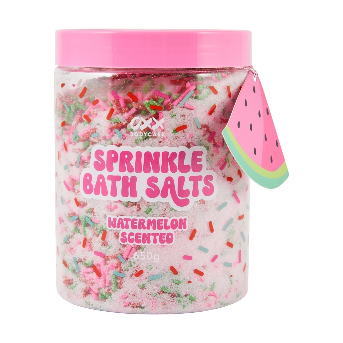 5 OXX Bodycare Sprinkle Bath Salts 650g - Watermelon Scented, 5 of 5