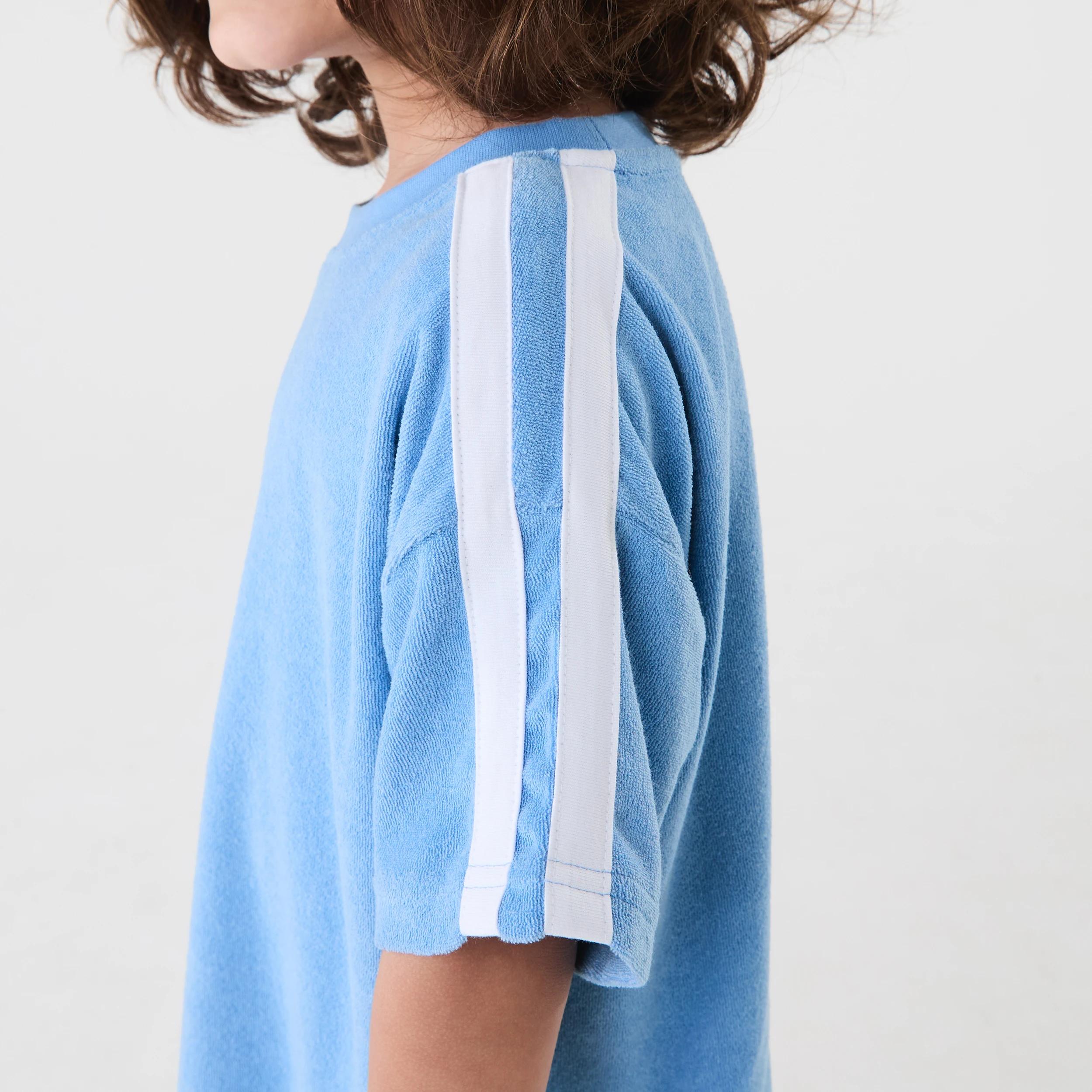 5 Terry Towelling T-shirt Silblue, 5 of 7