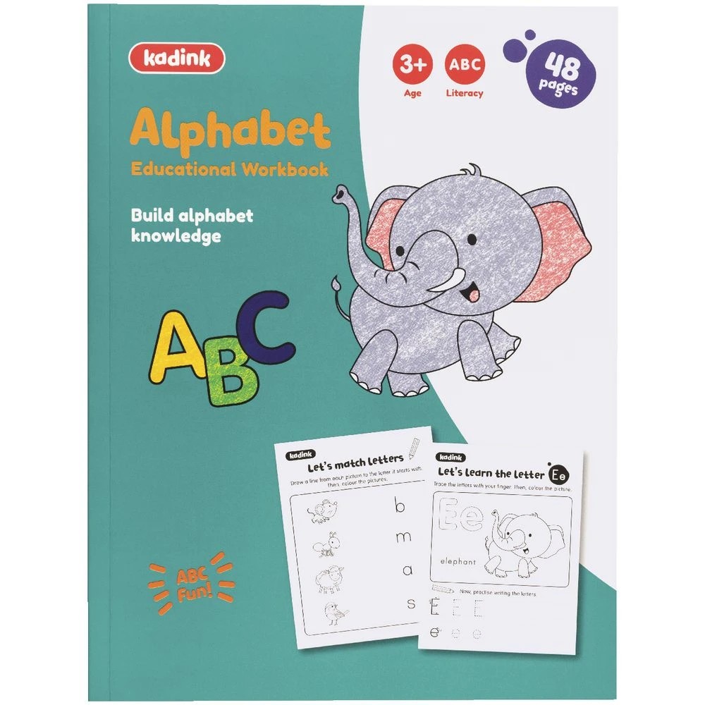 5 Kadink Workbook 48 Pages Alphabet, 5 of 5