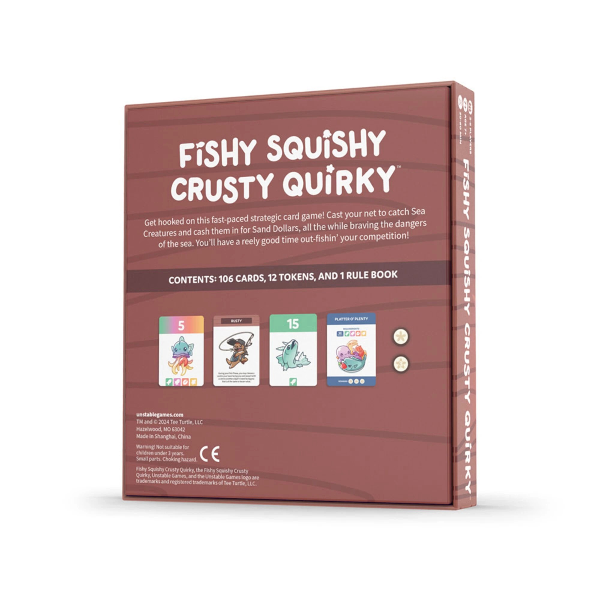 2 Fishy Squishy Crusty Quirky Card Game, 2 of 2