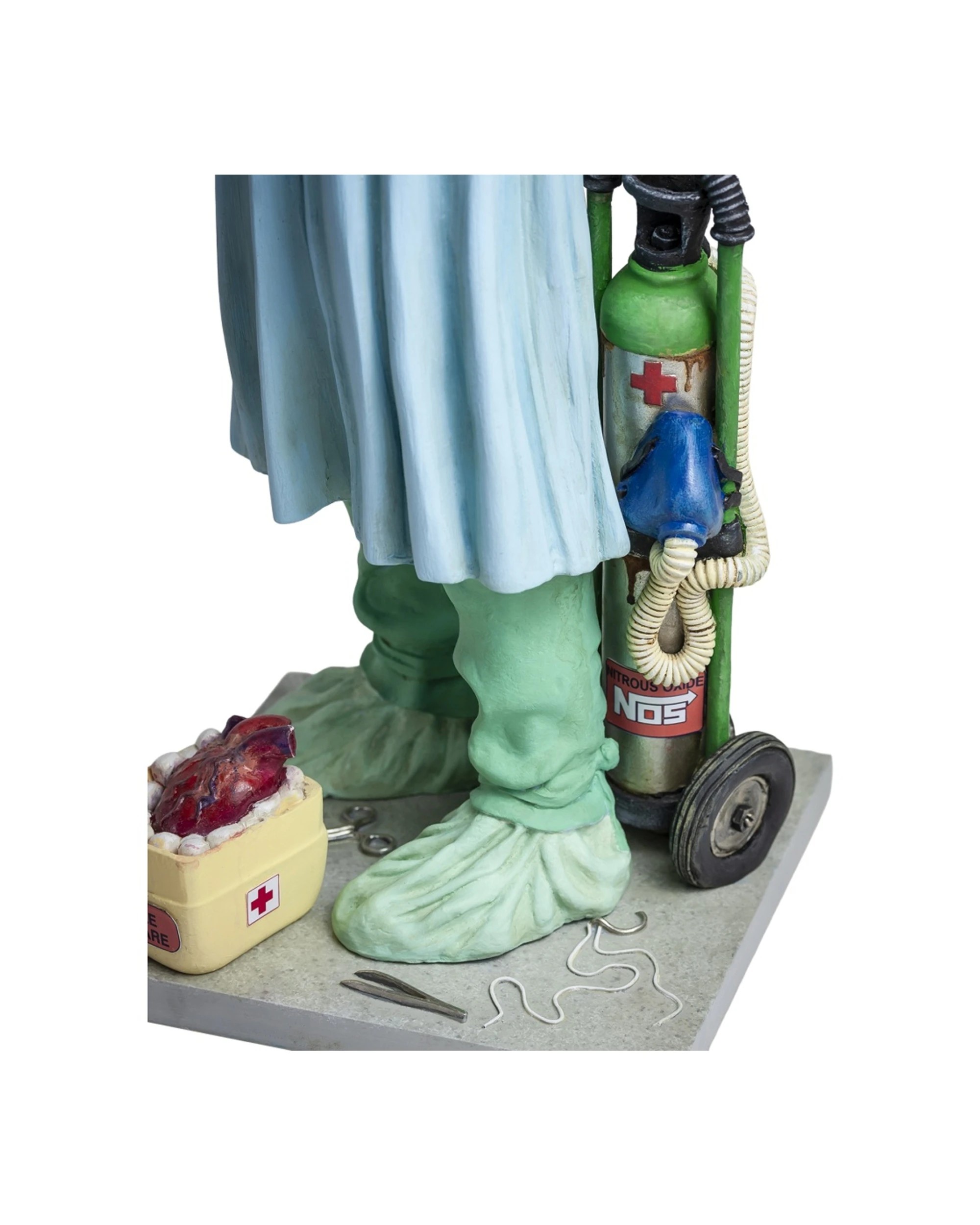 4 The Comic Art of Guillermo Forchino Half Size Surgeon Figurine - Multi, 4 of 6