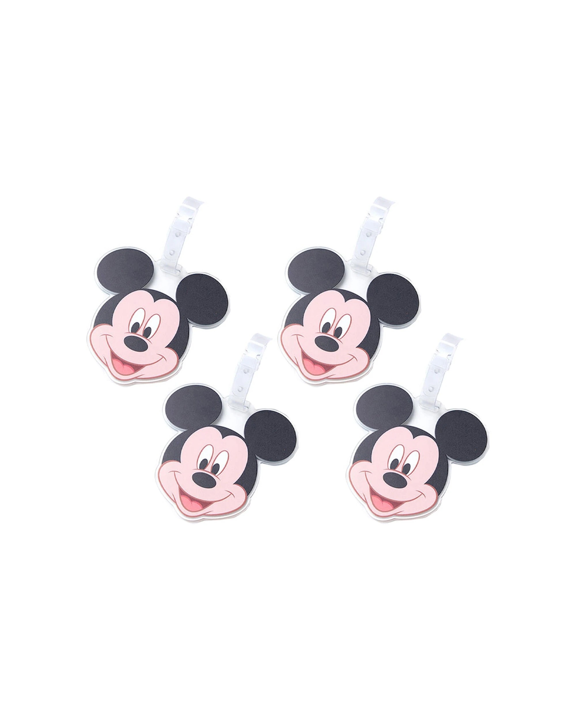 1 Disney 4Pk Luggage Tag Suitcase Identity Label Durable Design - Mickey Mouse - Multi, 1 of 3
