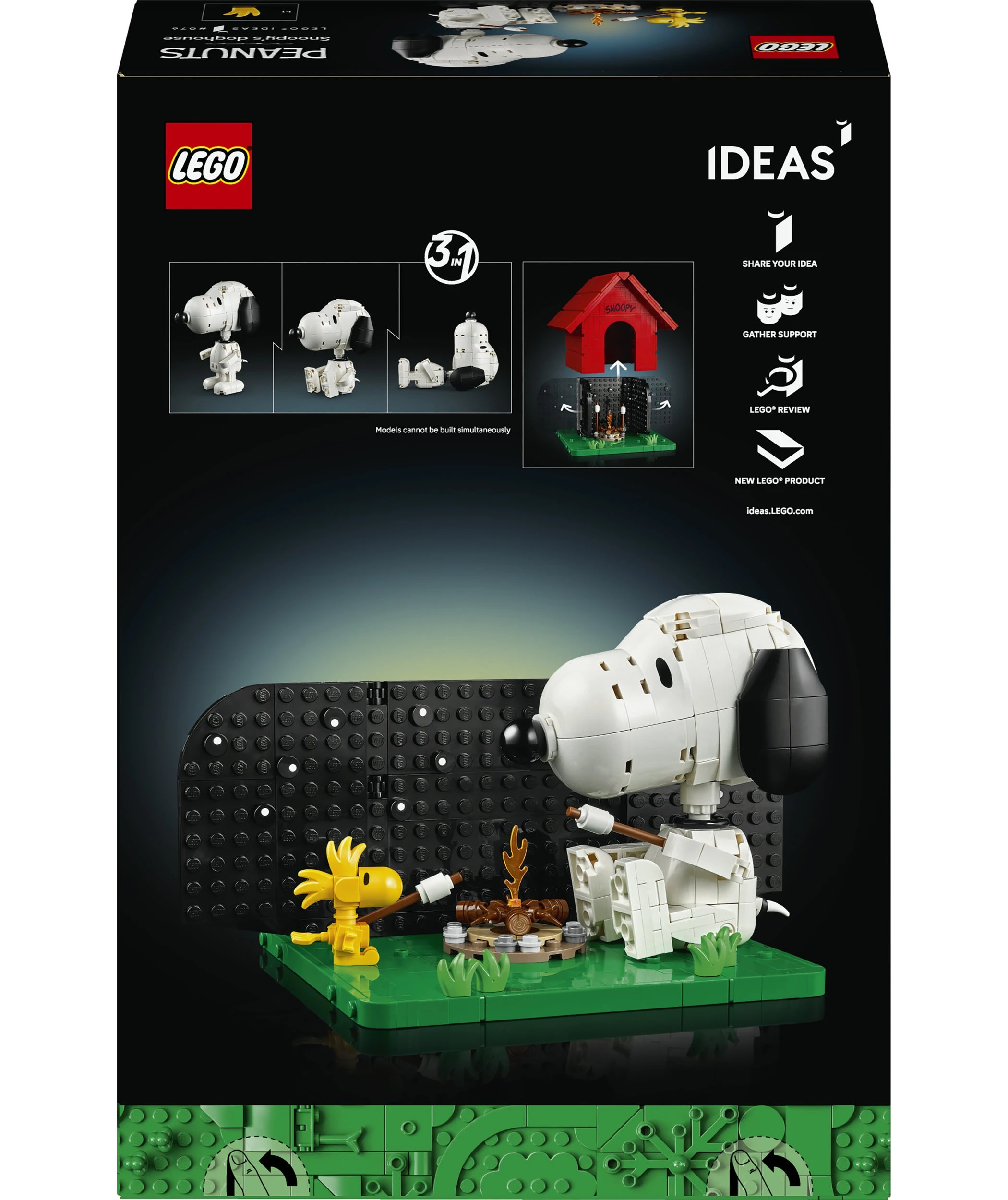 9 LEGO Ideas Peanuts: Snoopy's Doghouse 21368, 9 of 9
