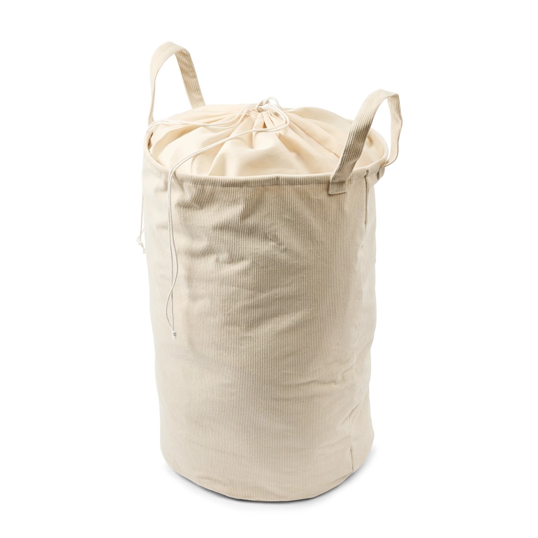 2 Corduroy Pop Up Laundry Hamper - Beige, 2 of 8