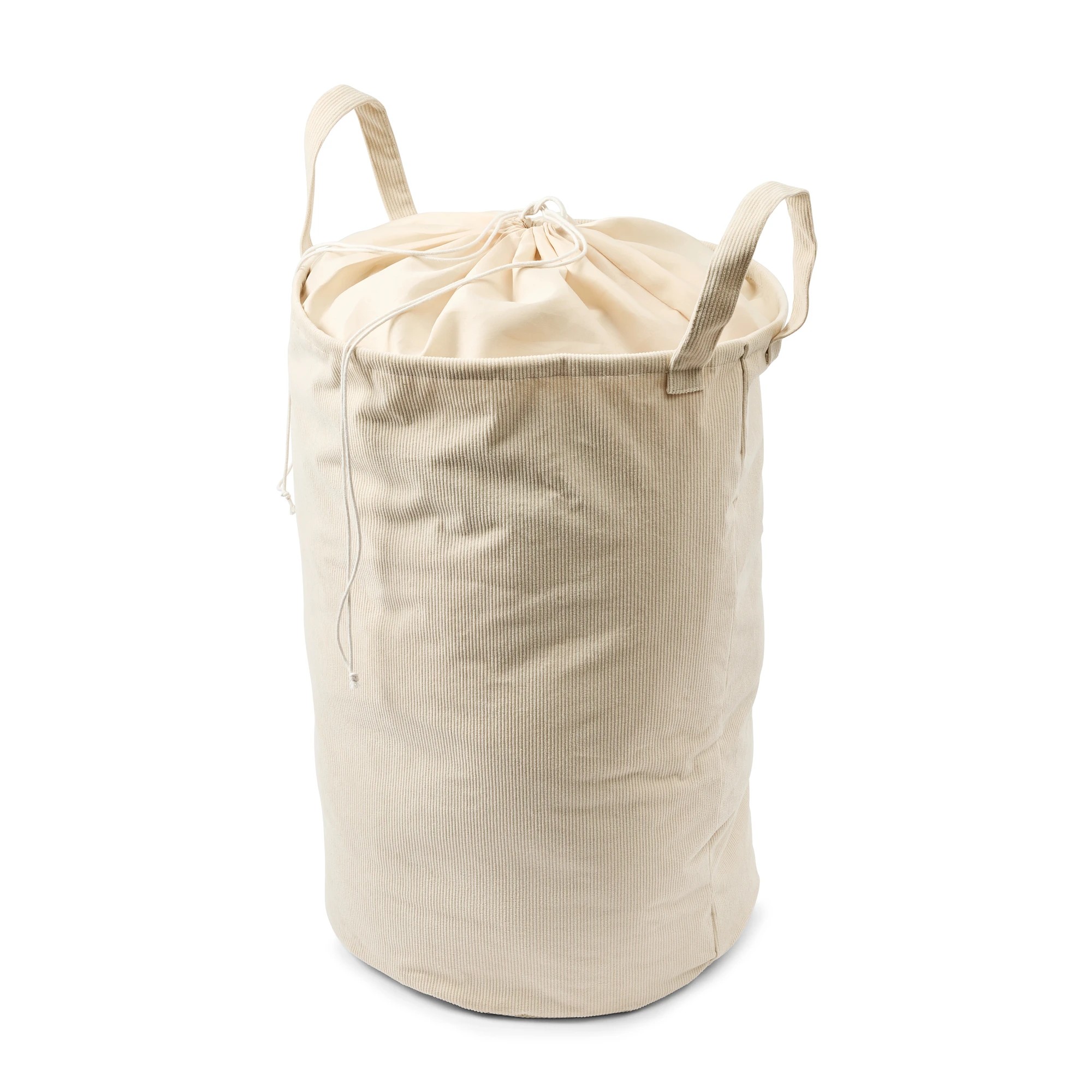 2 Corduroy Pop Up Laundry Hamper - Beige, 2 of 8