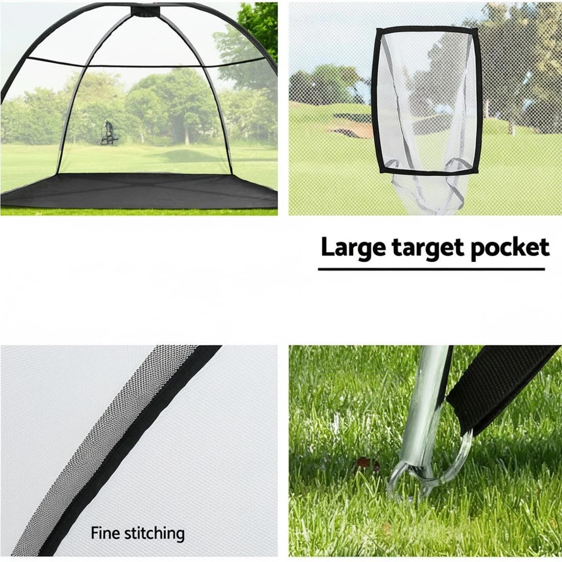 5 Everfit 3.5m Golf Practice Net with Driving Mat Training Aid Target Hitting - Multi, 5 of 6