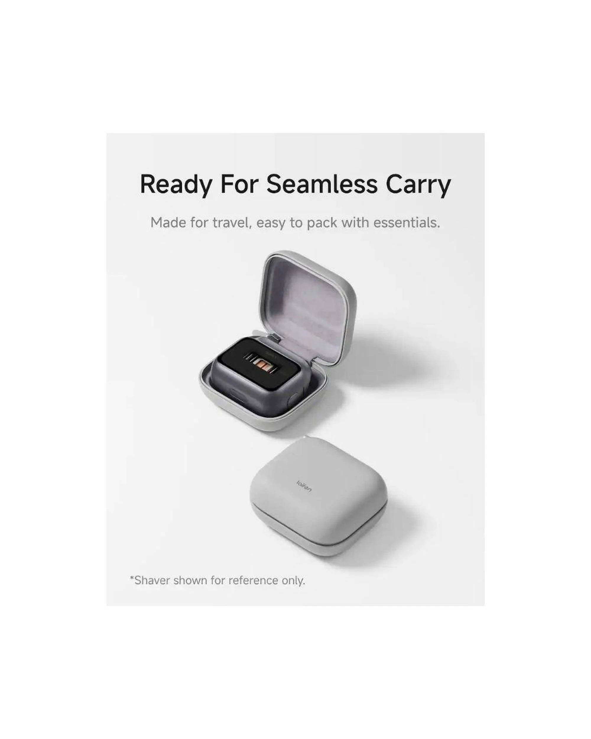 6 Laifen Shaver Travel Pod for Laifen P3 Pro Grey, 6 of 8