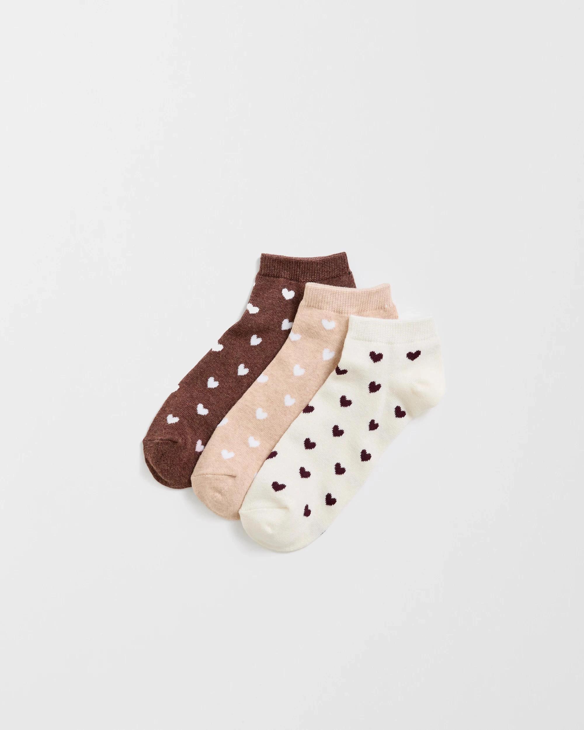1 Target Woman Australian Cotton Blend 3 Pack Low Cut Socks NEUTRAL, 1 of 3