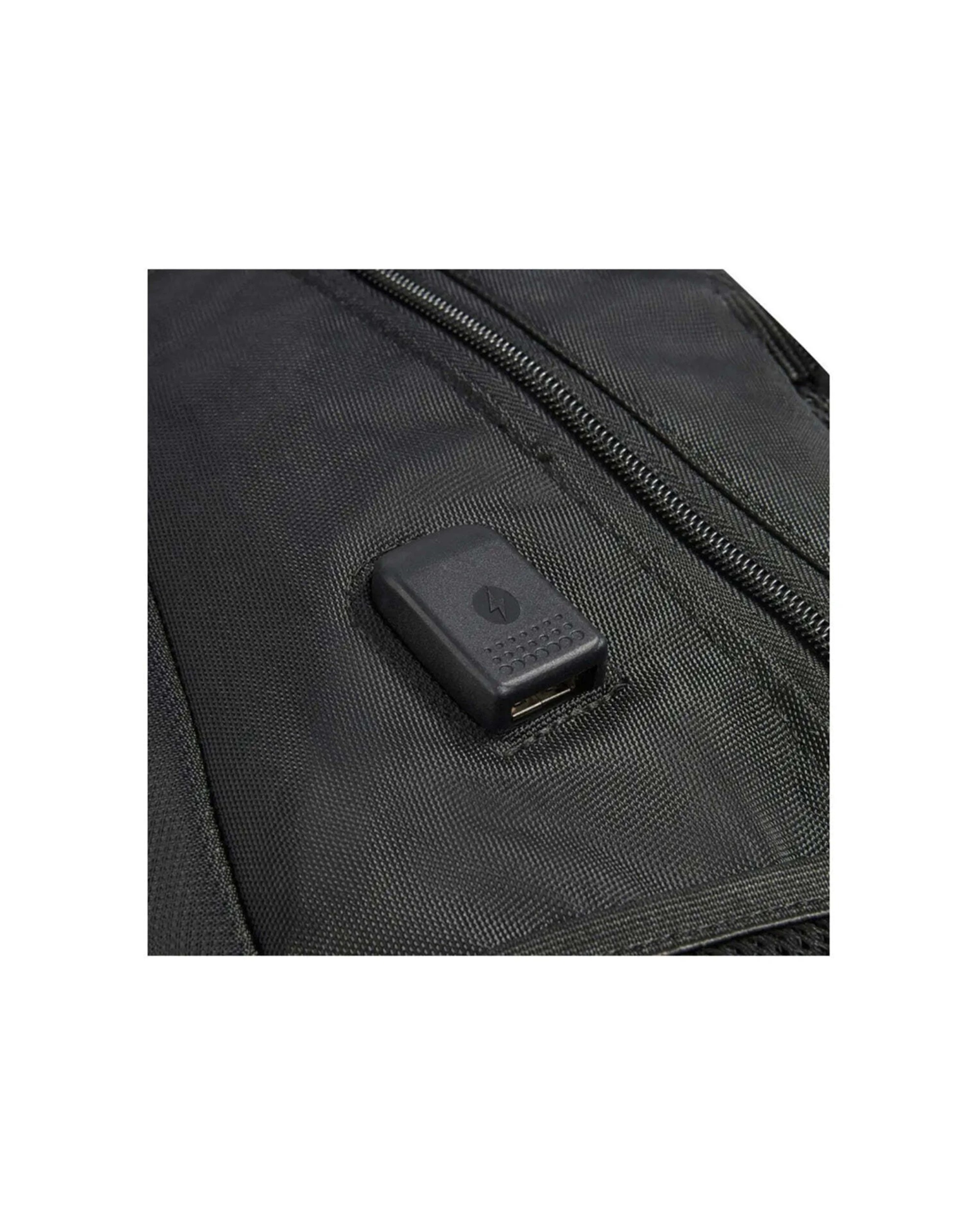 7 Delsey Luggage Navigator 15.6in Laptop Backpack USB Port Trolley Compatible Polyester - Black, 7 of 7