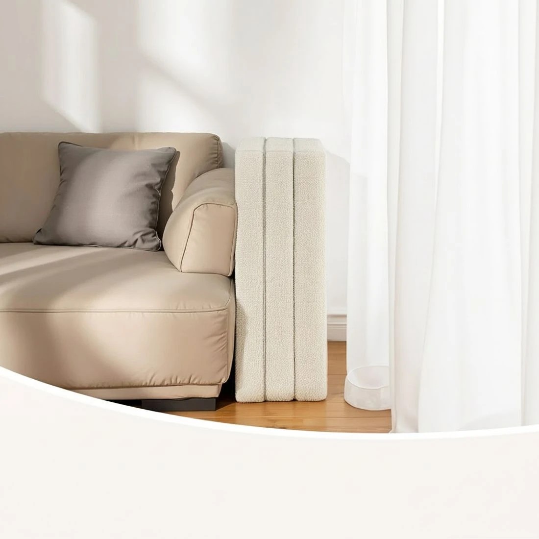 4 Giselle Bedding Foldable Mattress Fleece Portable 3-fold Folding Foam Mattresses - Single Bed - White, 4 of 7