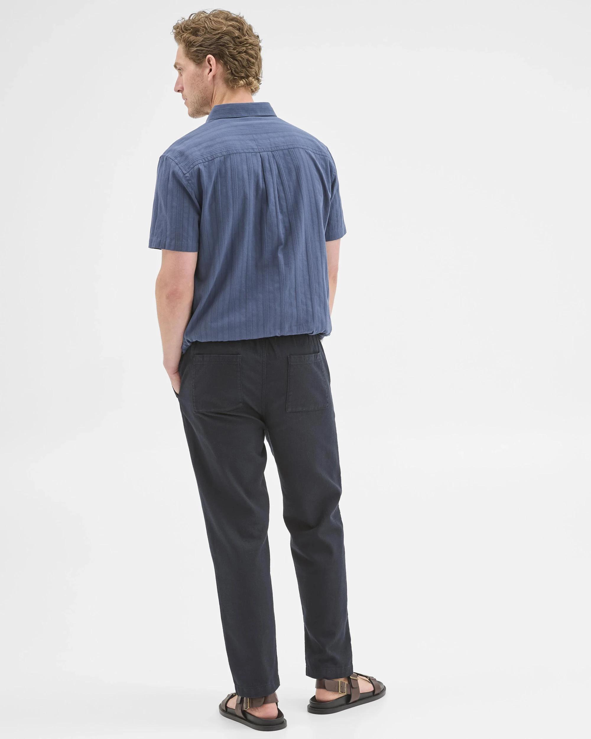 4 Target Australian Cotton Relaxed Textured Pants WASHED BLACK, 4 of 7