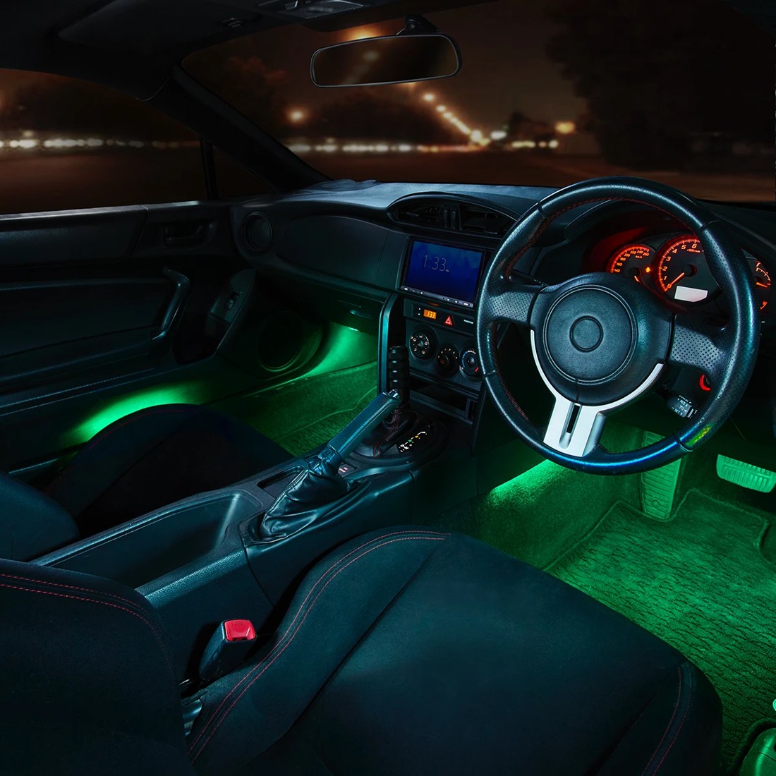 1 4 Pack LED Strip Car Light, 1 of 10