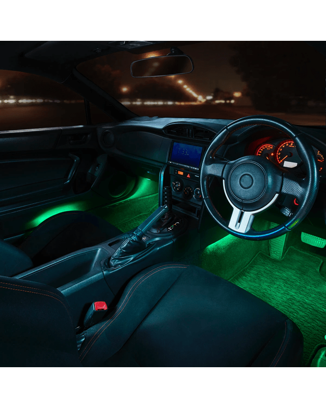 4 Pack LED Strip Car L
