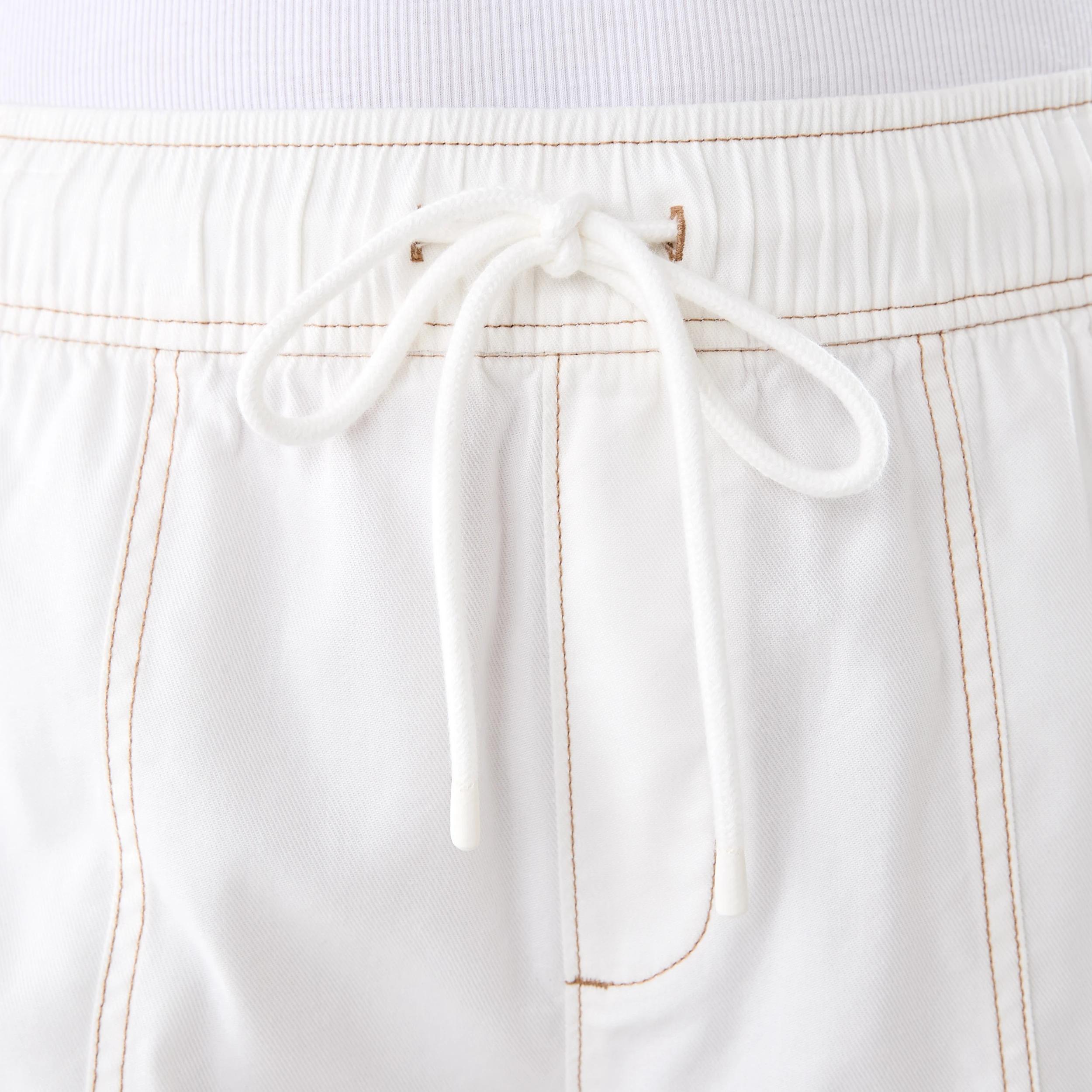 4 Seam Front Shorts Ecru, 4 of 7