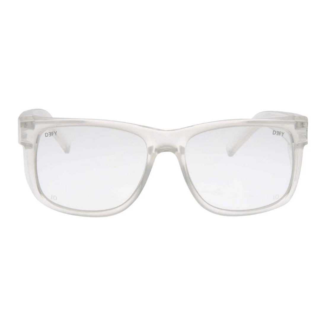 3 Defy Shield Safety Glasses Clear Lens, 3 of 4