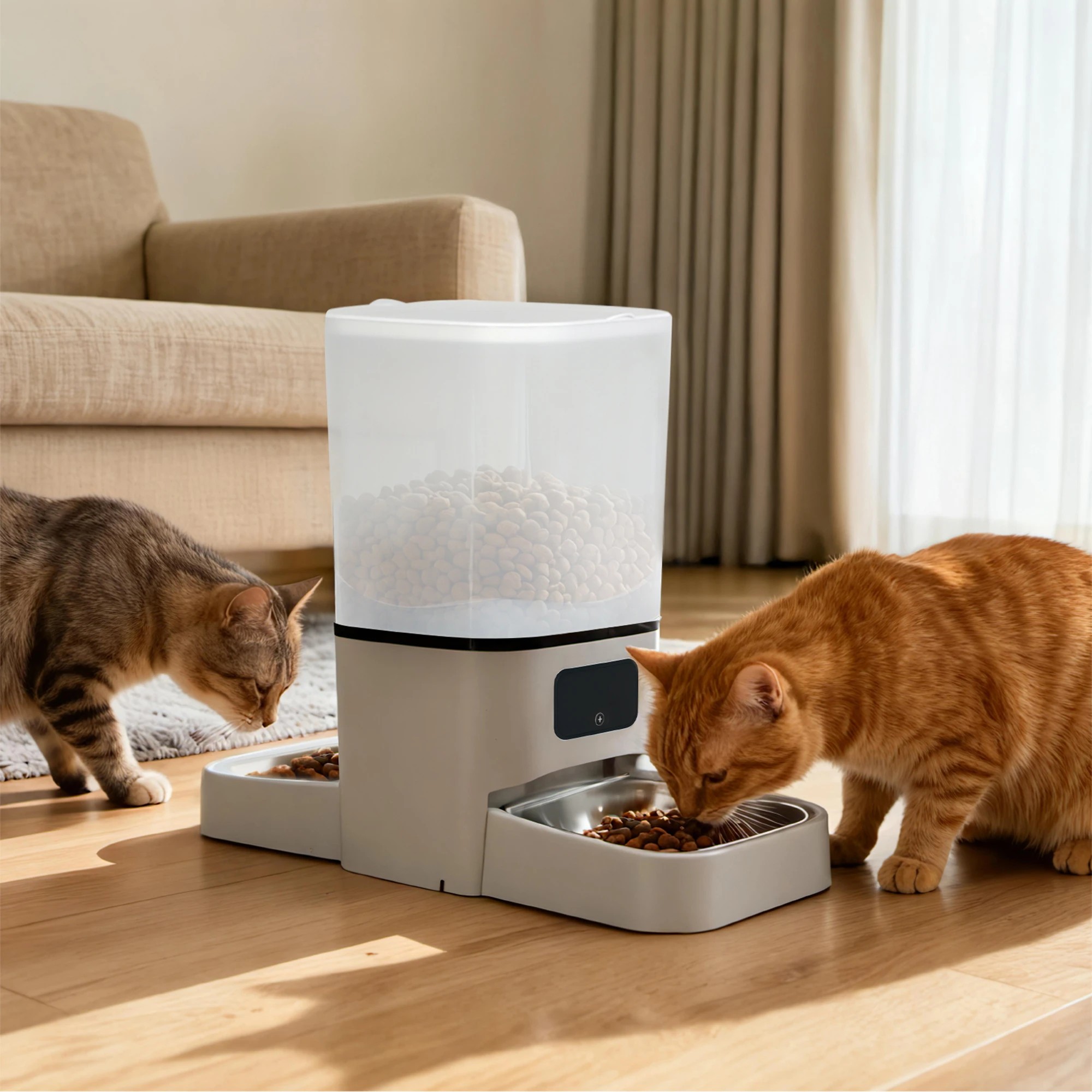 7 Pawz 6L Automatic Pet Feeder Double Bowl, 7 of 9