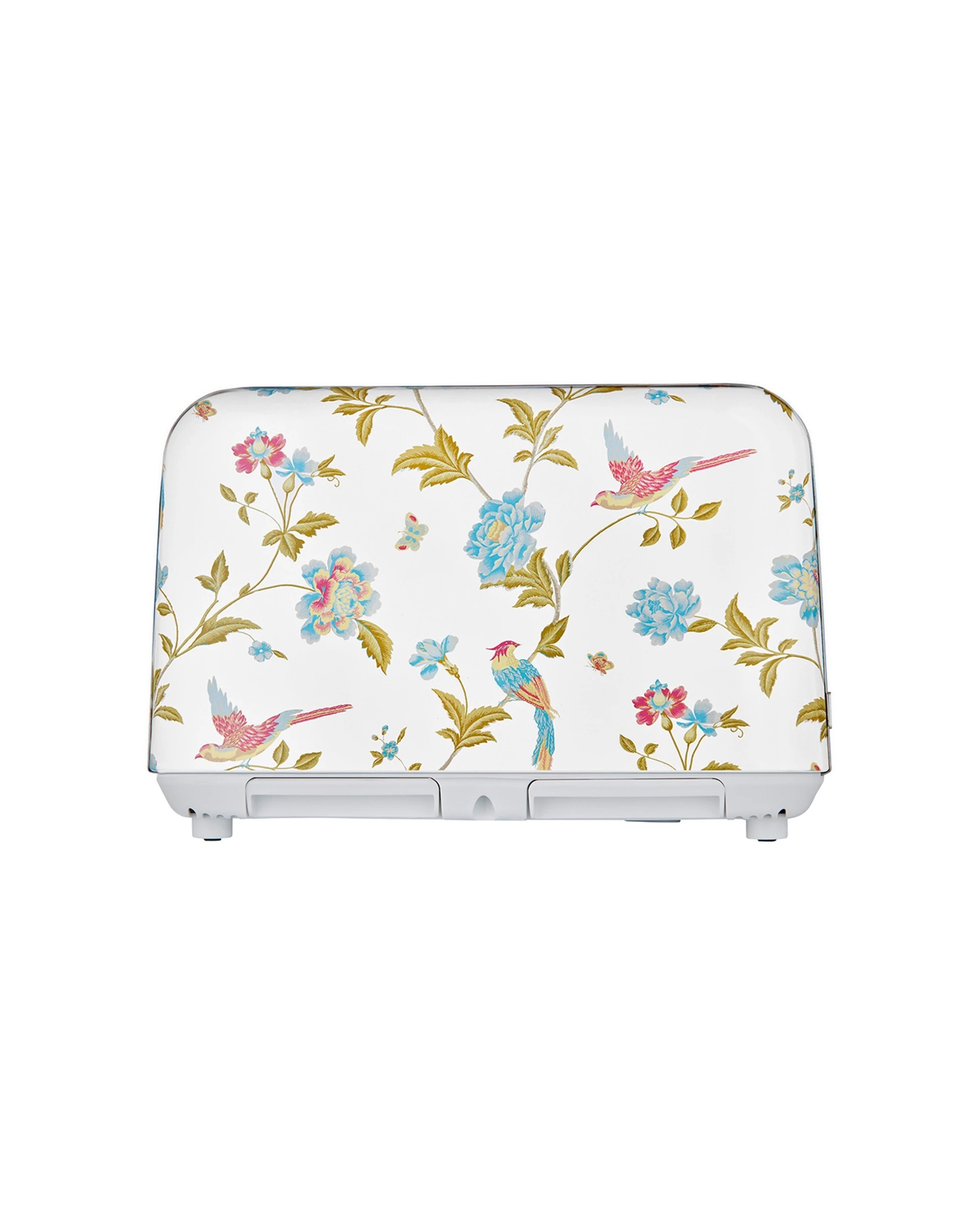 2 Laura Ashley Elveden 29cm Electric 4 Slice Bread Toaster 1850W - White, 2 of 7