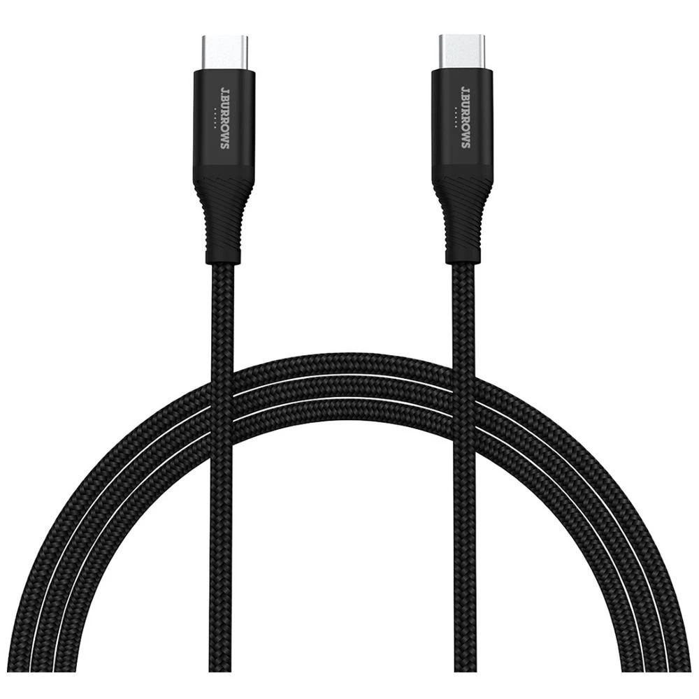 1 J.Burrows USB C to USB C Cable 60W 3A 1m, 1 of 6