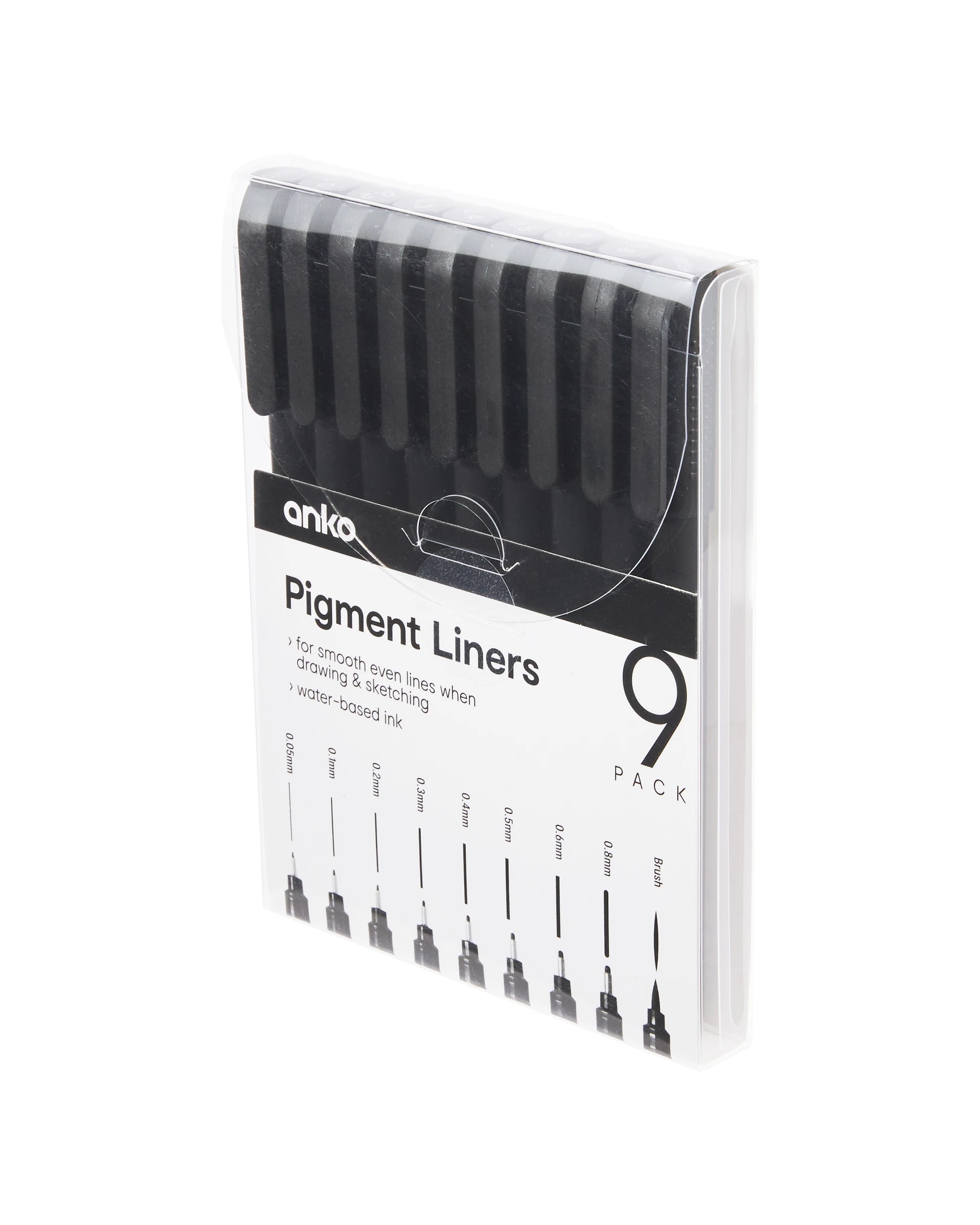 2 9 Pack Pigment Liners, 2 of 7