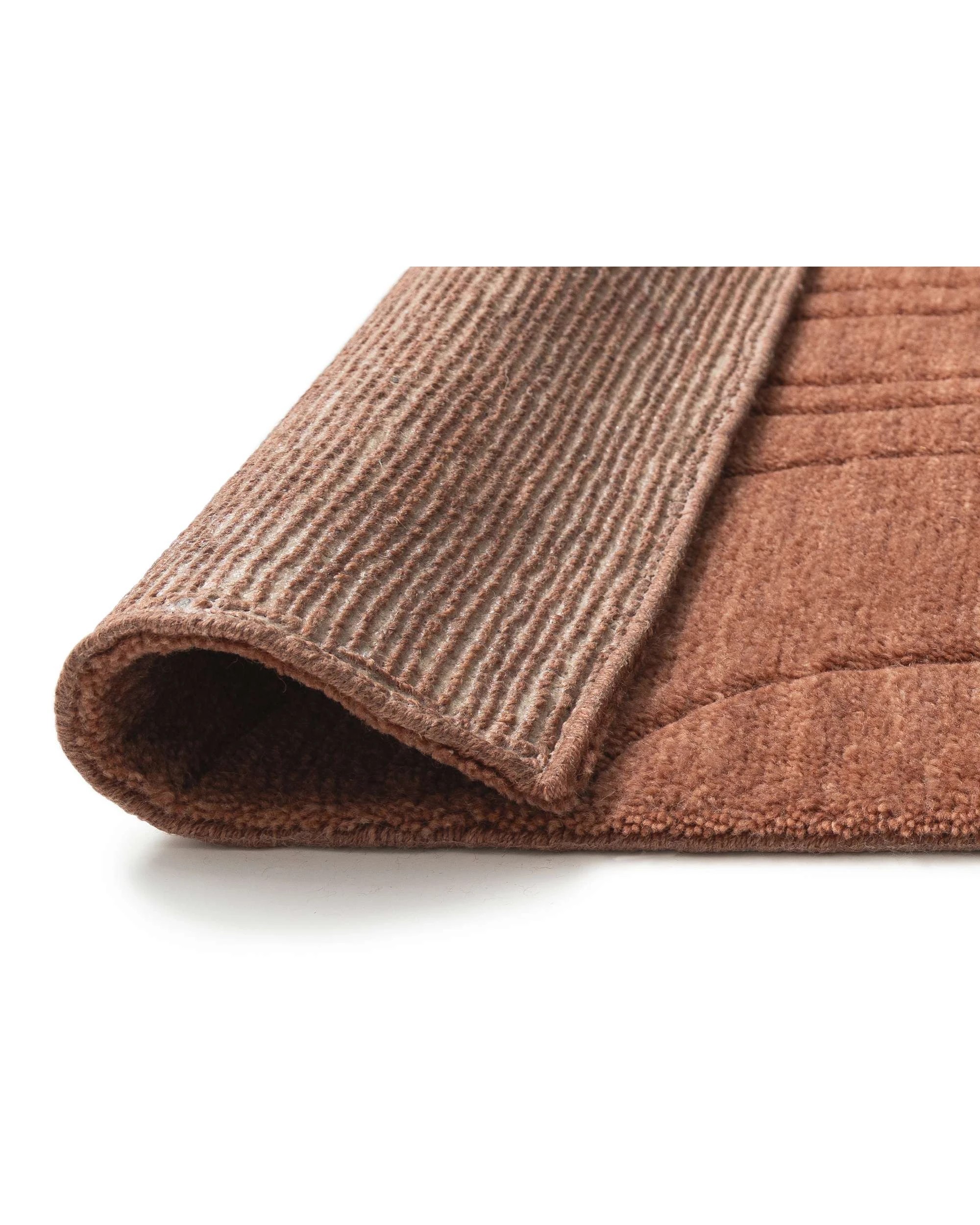 5 Loopsie Tiburtino Plush Wool Rug-330cm x 240cm - Orange, 5 of 7