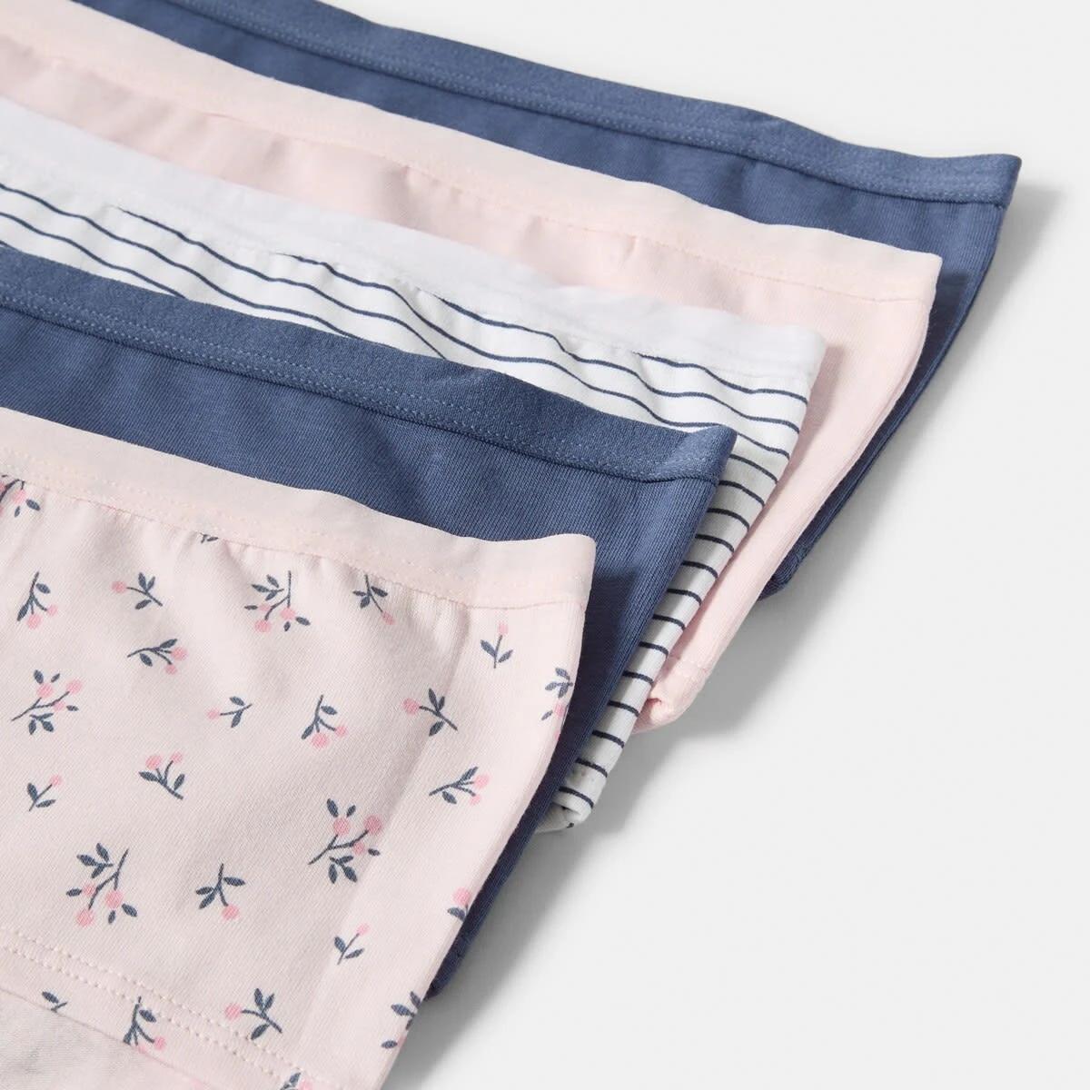 2 5 Pack Boyleg Briefs FLORAL MULTI, 2 of 10