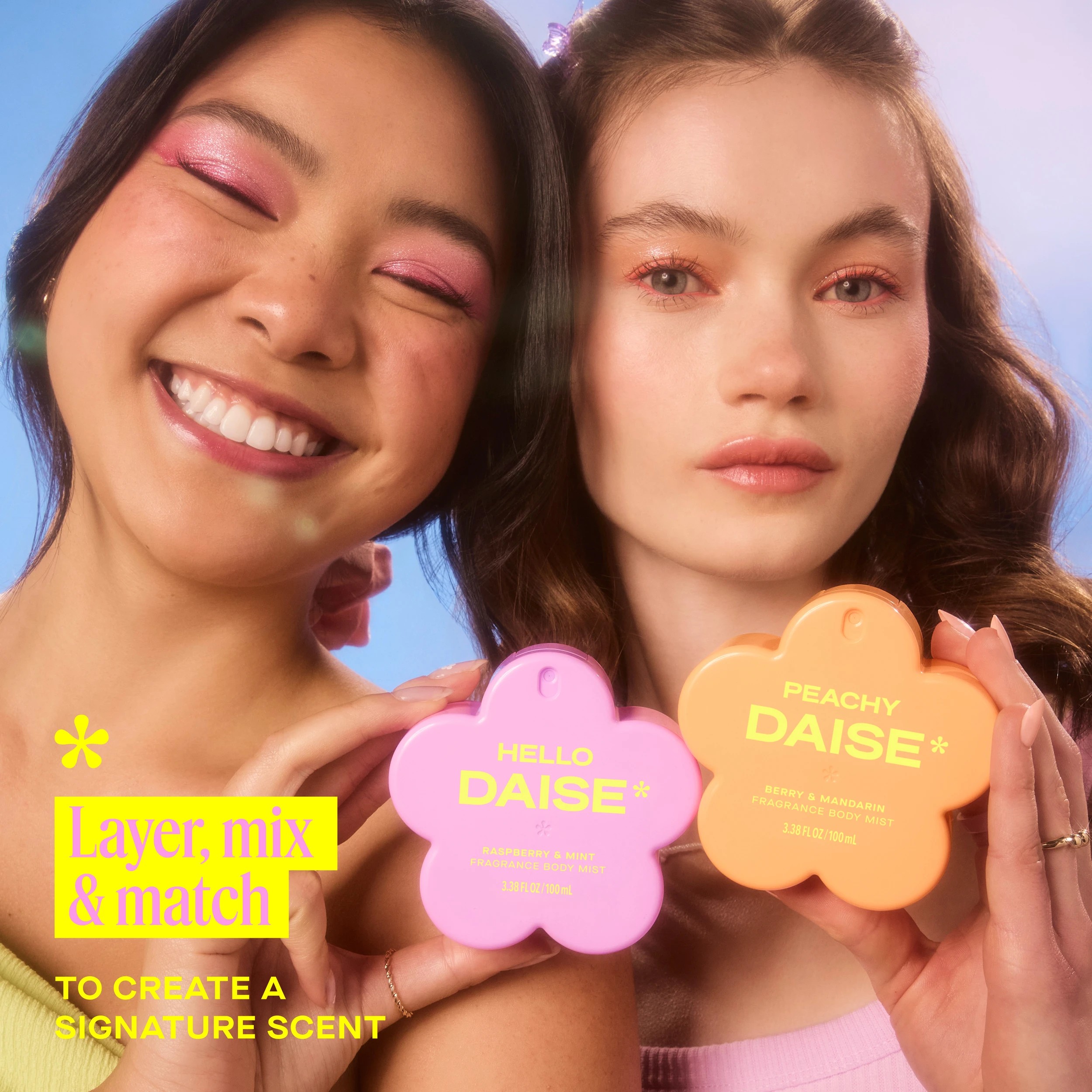 6 Daise Hello Fragrance Body Mist 100ml - Raspberry & Mint, 6 of 10
