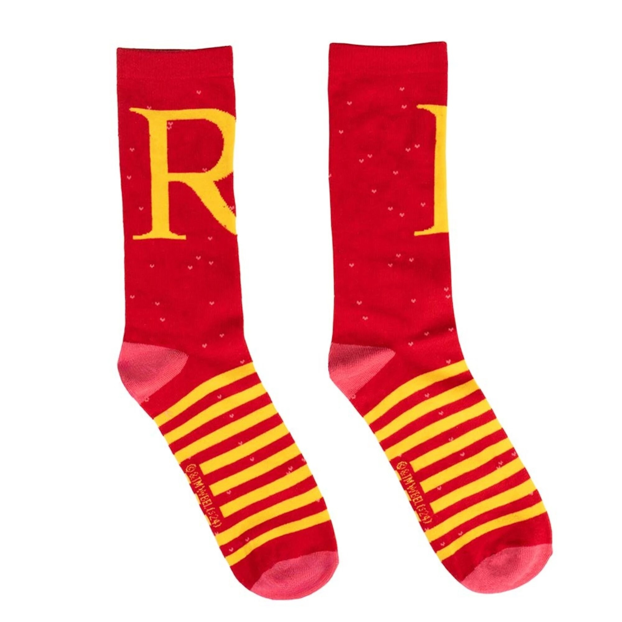5 Harry Potter - Harry & Ron Initial Crew Socks 2-Pack - Size 7-11 - 7 - Multi, 5 of 5