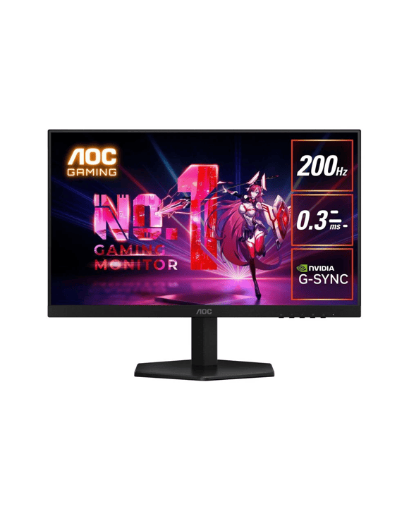AOC 24" FHD 200HZ 0.3ms Gaming Monitor 24G42E
